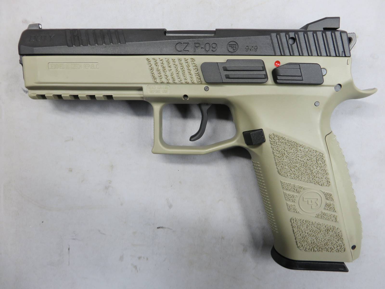 【KJワークス】CZ P-09 Duty フレームTAN