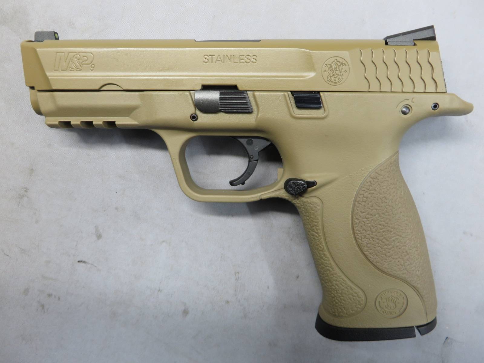 【WE】M&P フルサイズ TAN・刻印有 メタルスライド