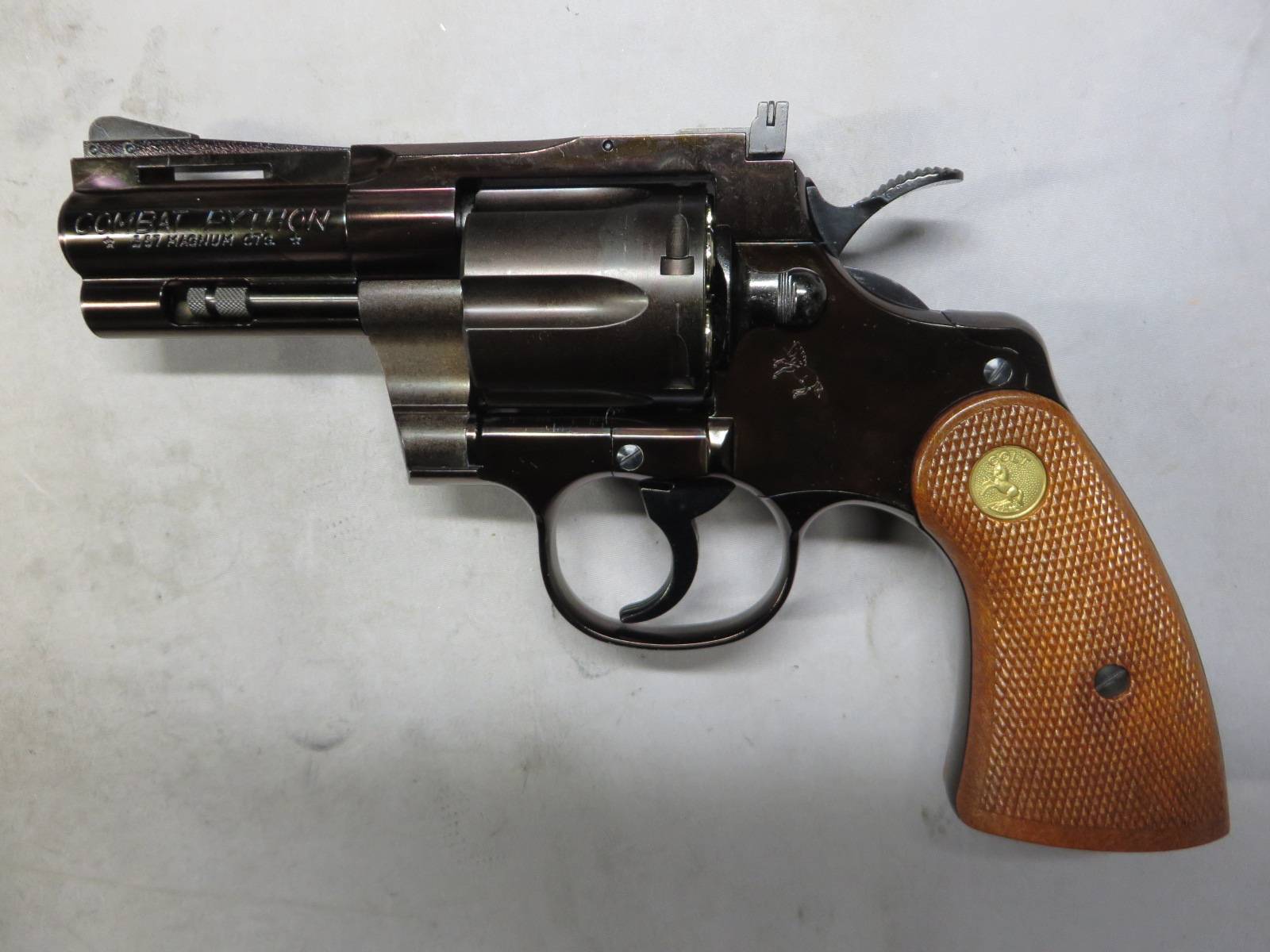 【タナカ】コルトパイソン.357mag 4in ミッドナイトゴールド