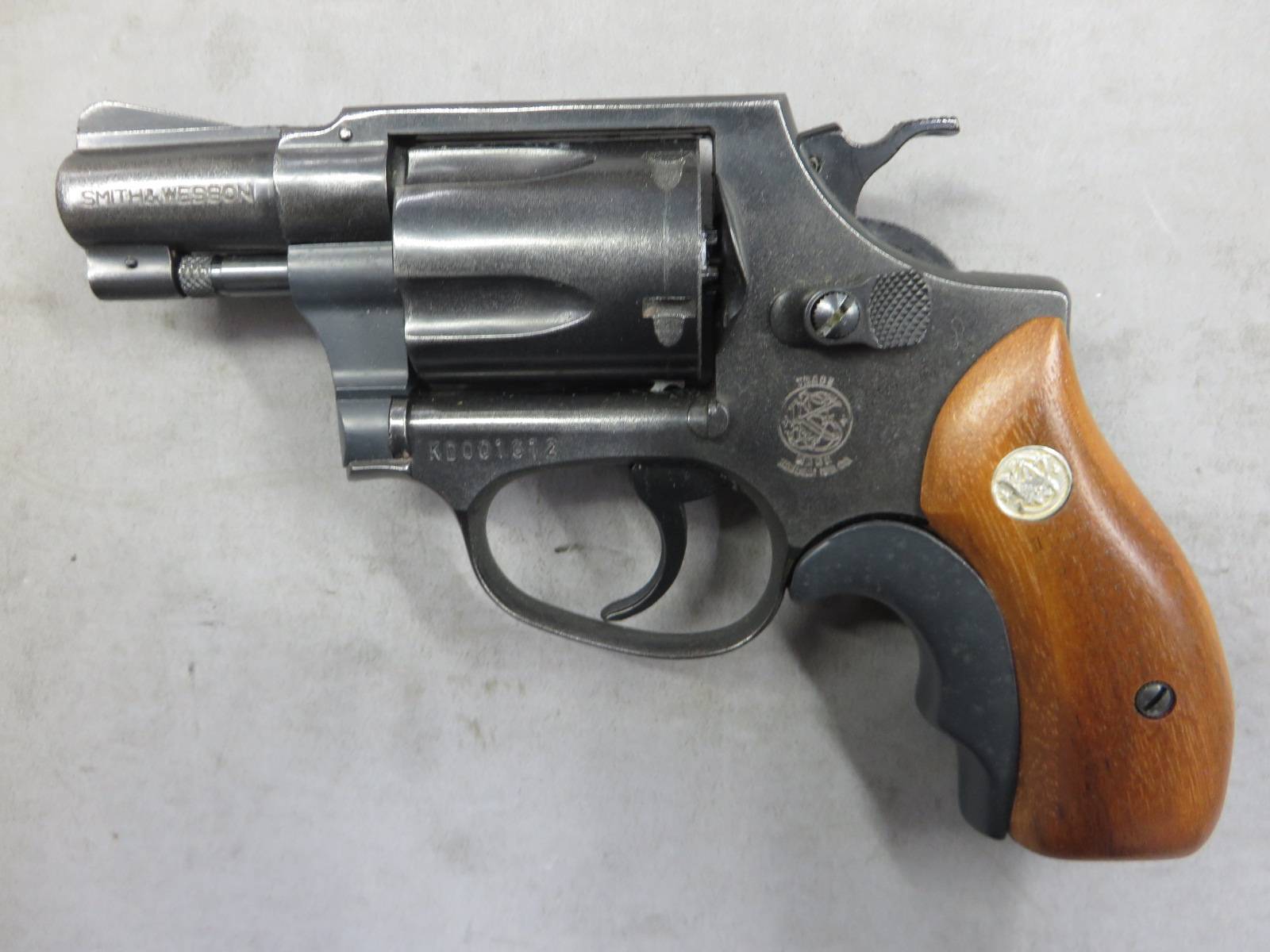 【コクサイ】S&W M36 HW LadySmith 木製グリップ No.181 モデルガン