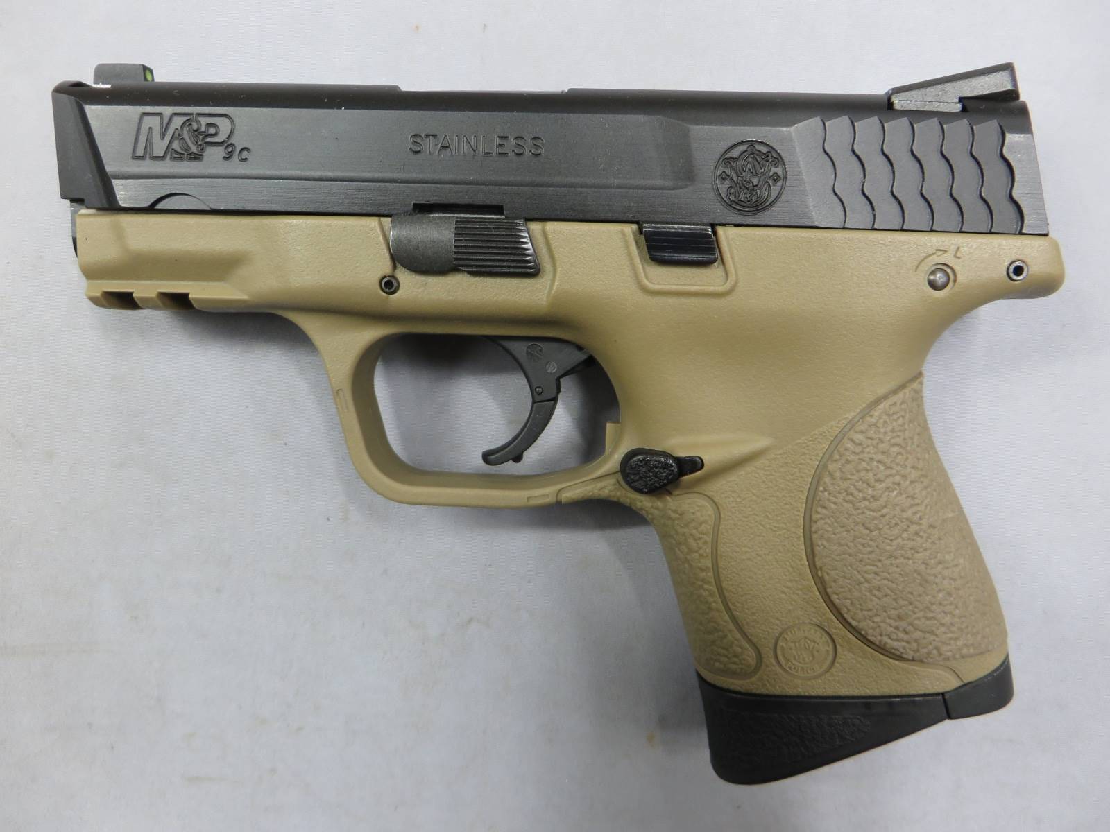 【WE】S&W M&P コンパクト（刻印入り）TAN・メタルスライド