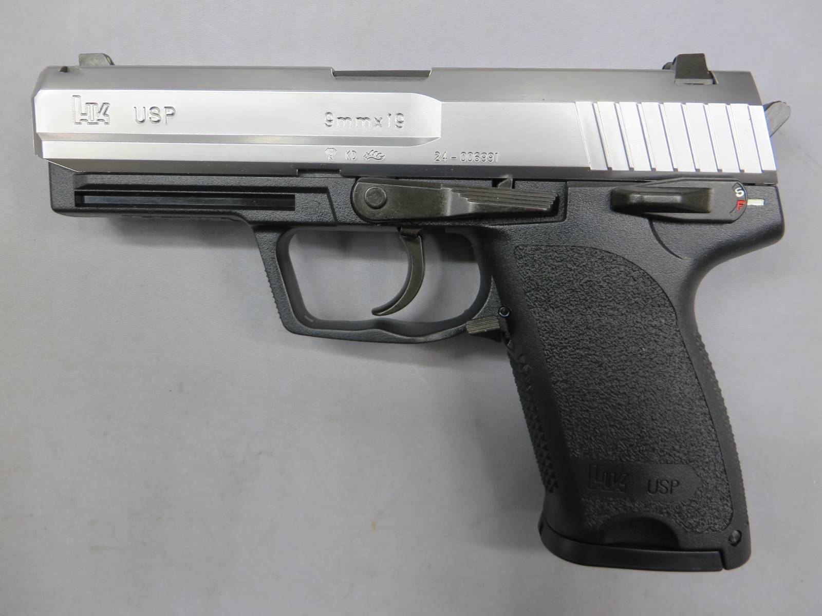 【タナカ】H&K USP ステンレス　スチールモデル