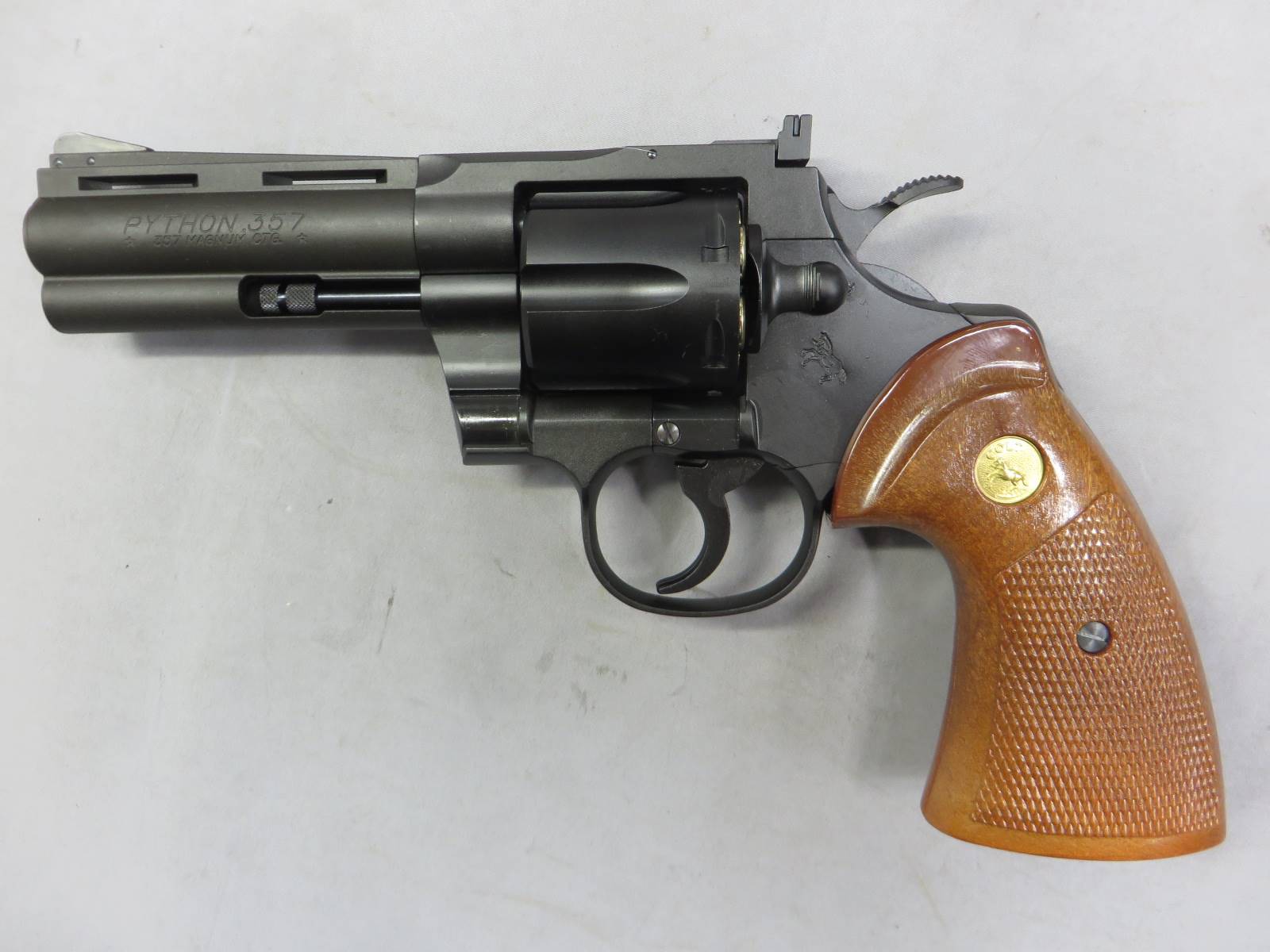 【タナカ】コルトパイソン.357mag 4in R-Model HW