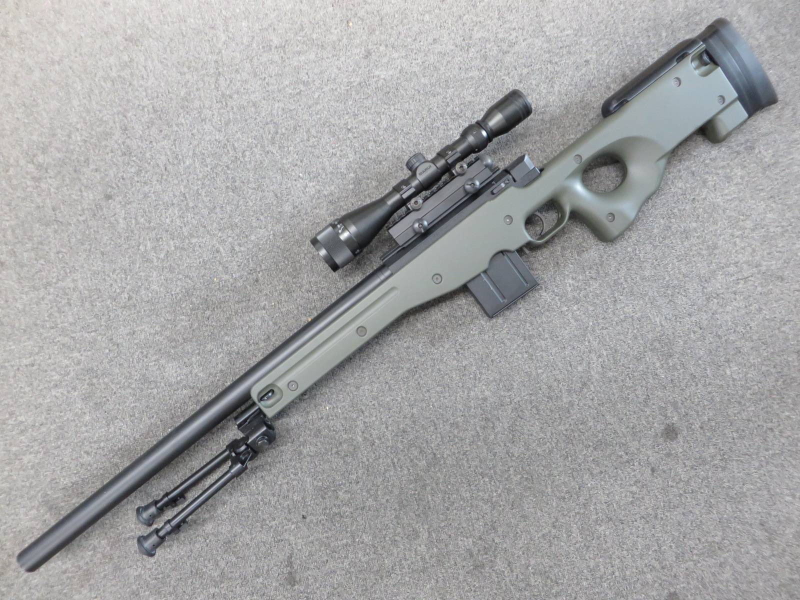 【東京マルイ】L96AWS ODストック・ハイマウント・プロスコープ・バイポッド