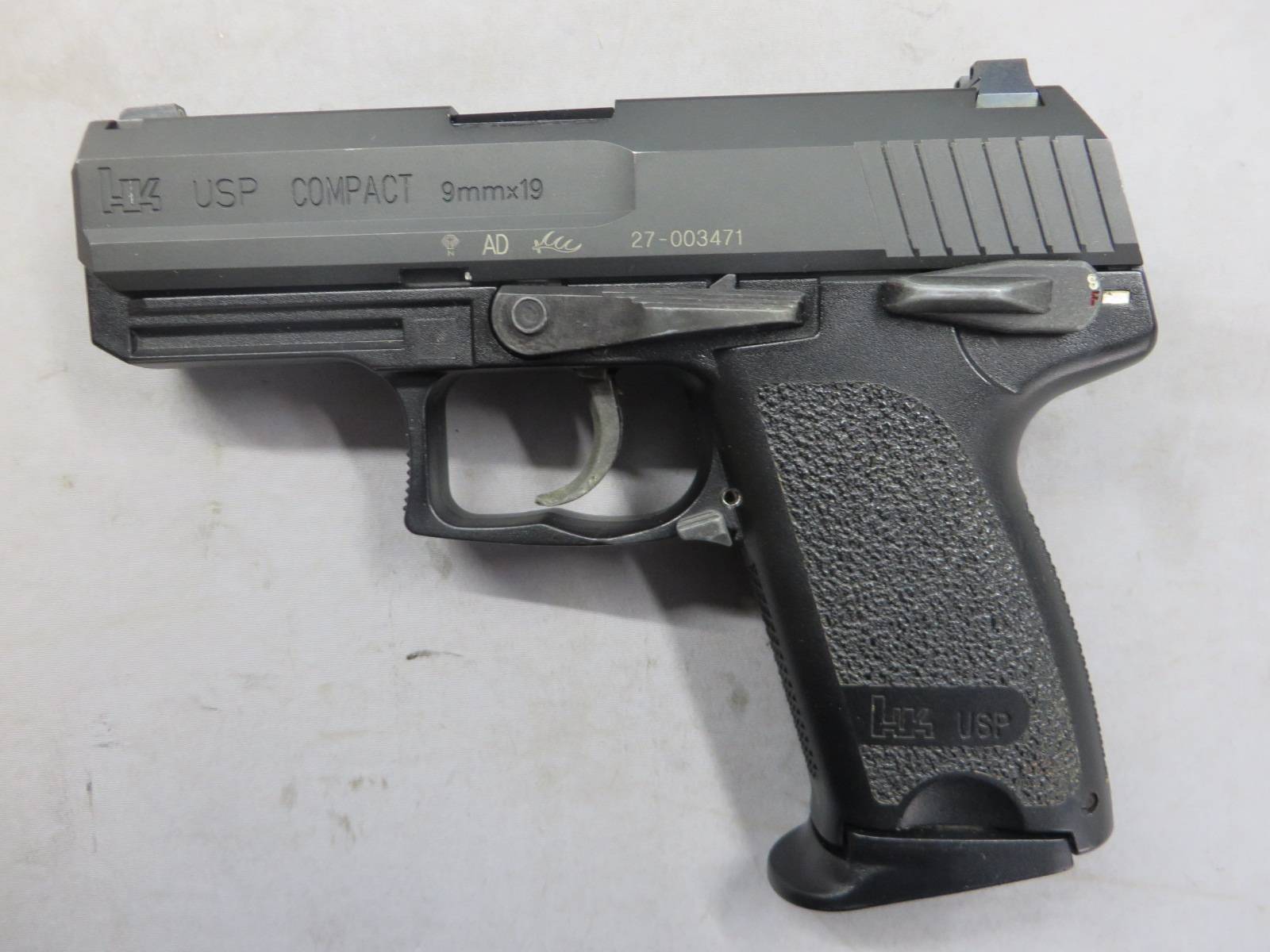【KSC】H&K USP コンパクト SYSTEM7・アルミスライド・・スペアマガジン・HKガンケース