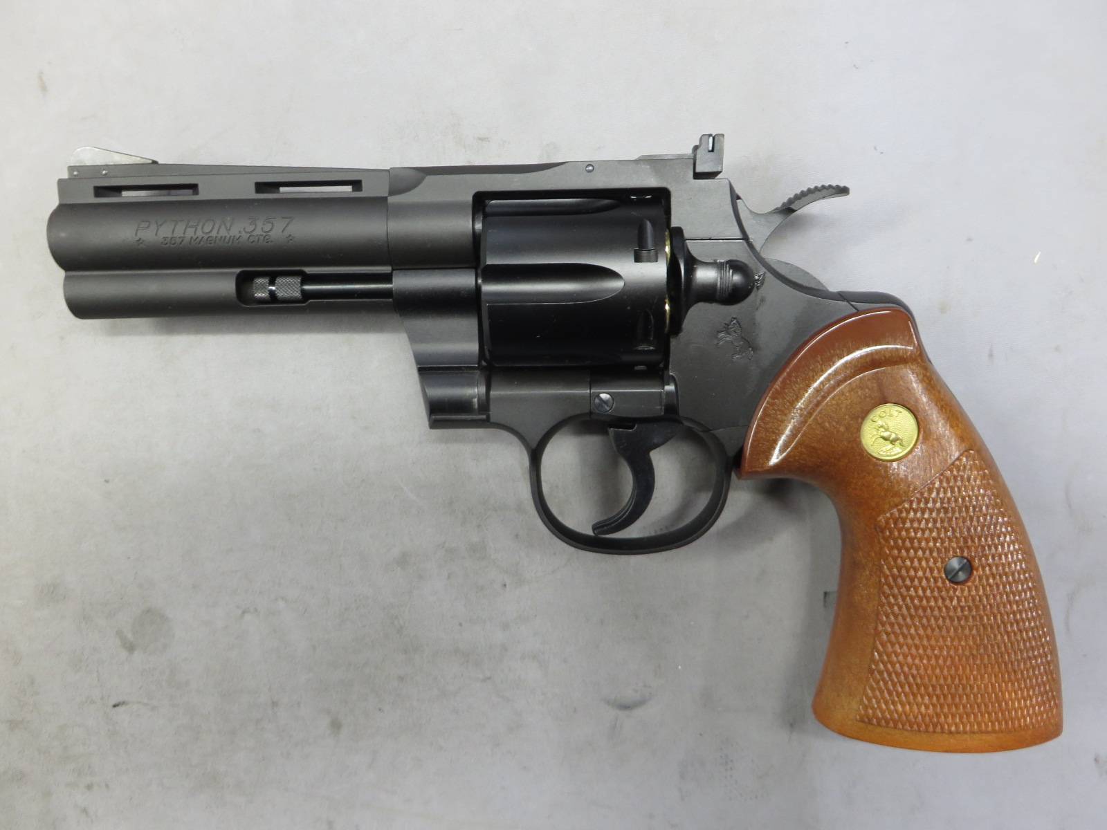 【タナカ】コルトパイソン.357mag 4in R-Model HW