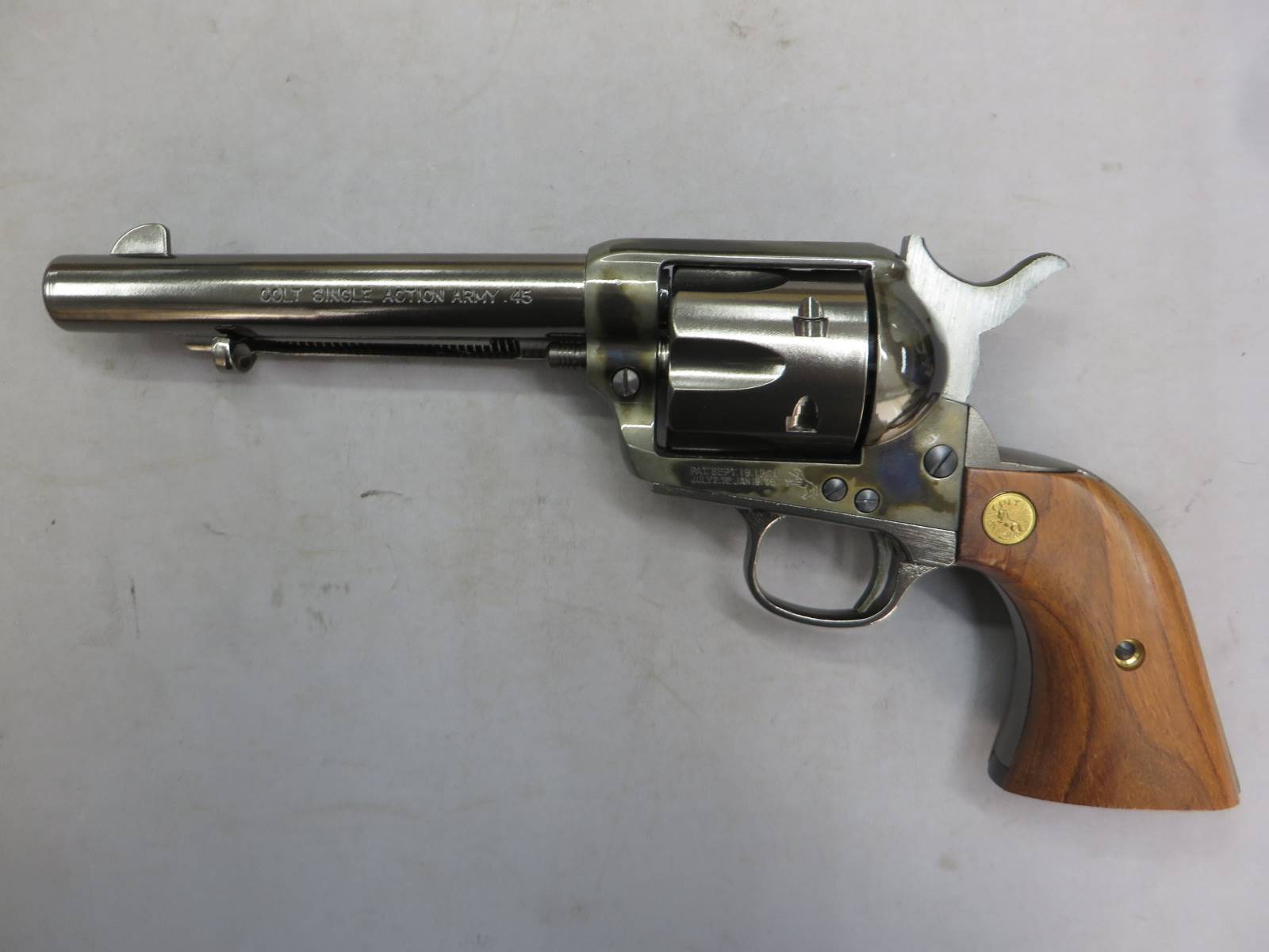 【ハートフォード】SAA.45 アーティラリー ゴーストブラック モデルガン