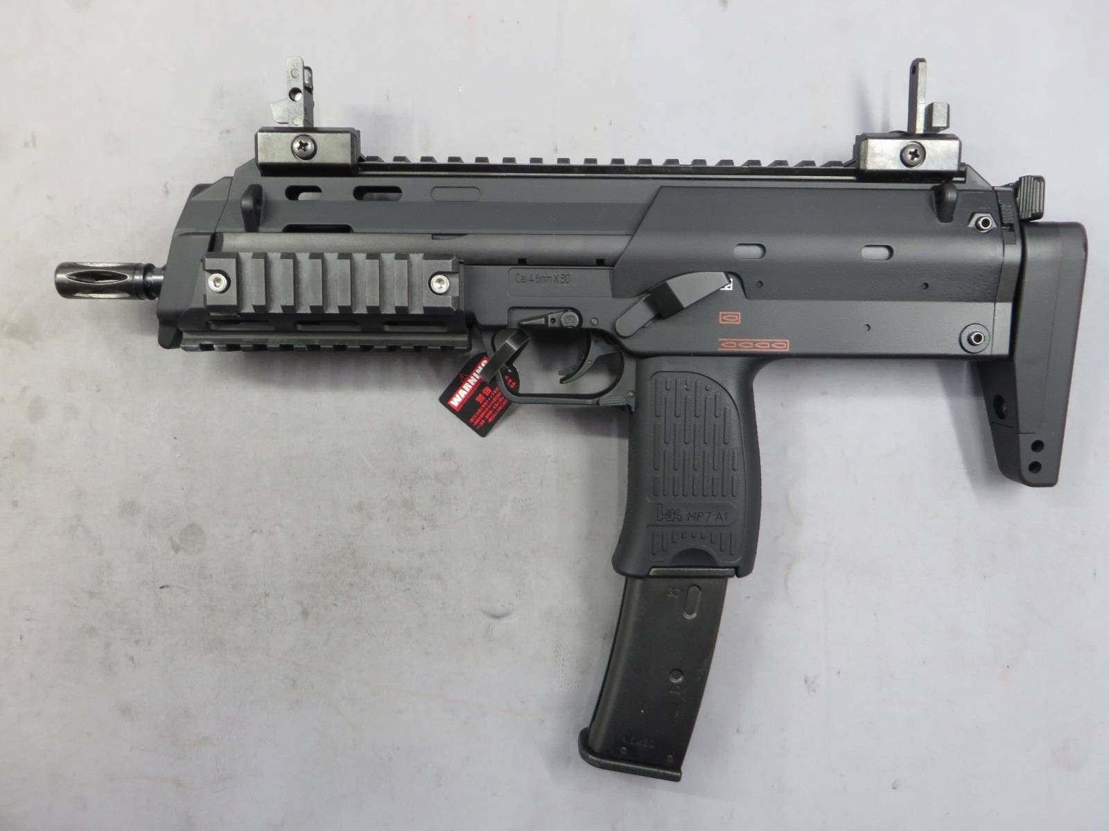 【東京マルイ】 MP7A1 GBB・FMA Wilcnx刻印入りレイルシステム・ラージセレクター