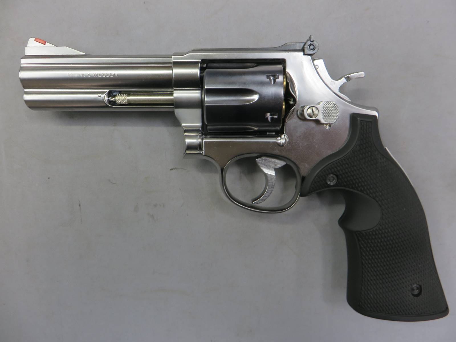 【マルシン】S&W M686 シルバーABS プラグリップ仕様  Xカートリッジ