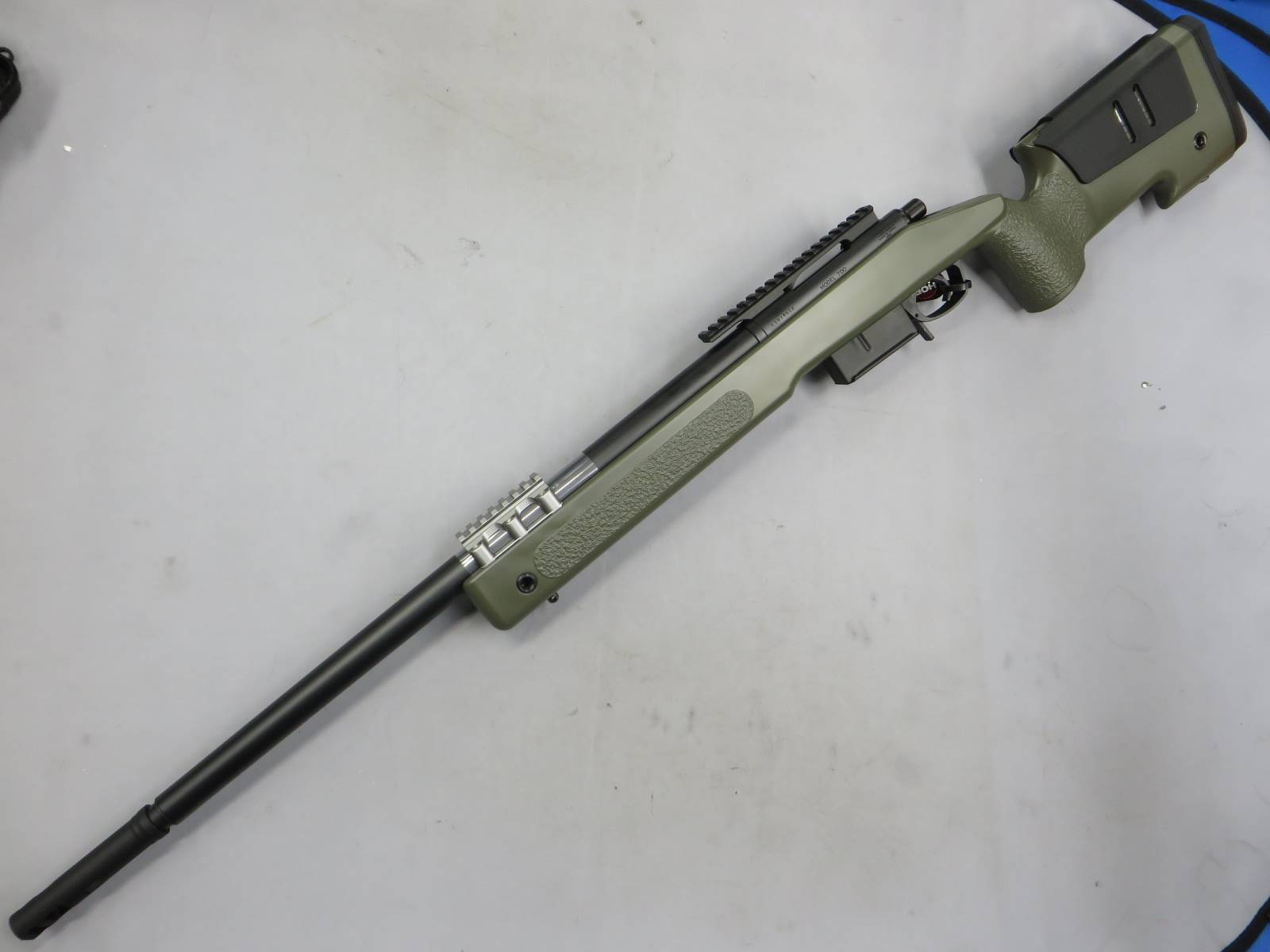 【東京マルイ】M40A5 ODストック アメリカ海兵隊採用スナイパー エアーコッキング ボルトアクション　