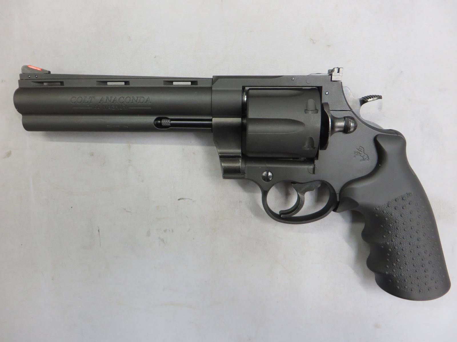 【マルシン】コルトアナコンダ 6in ブラック HW HOGUEタイプ グリップ仕様 リアルXカートリッジ