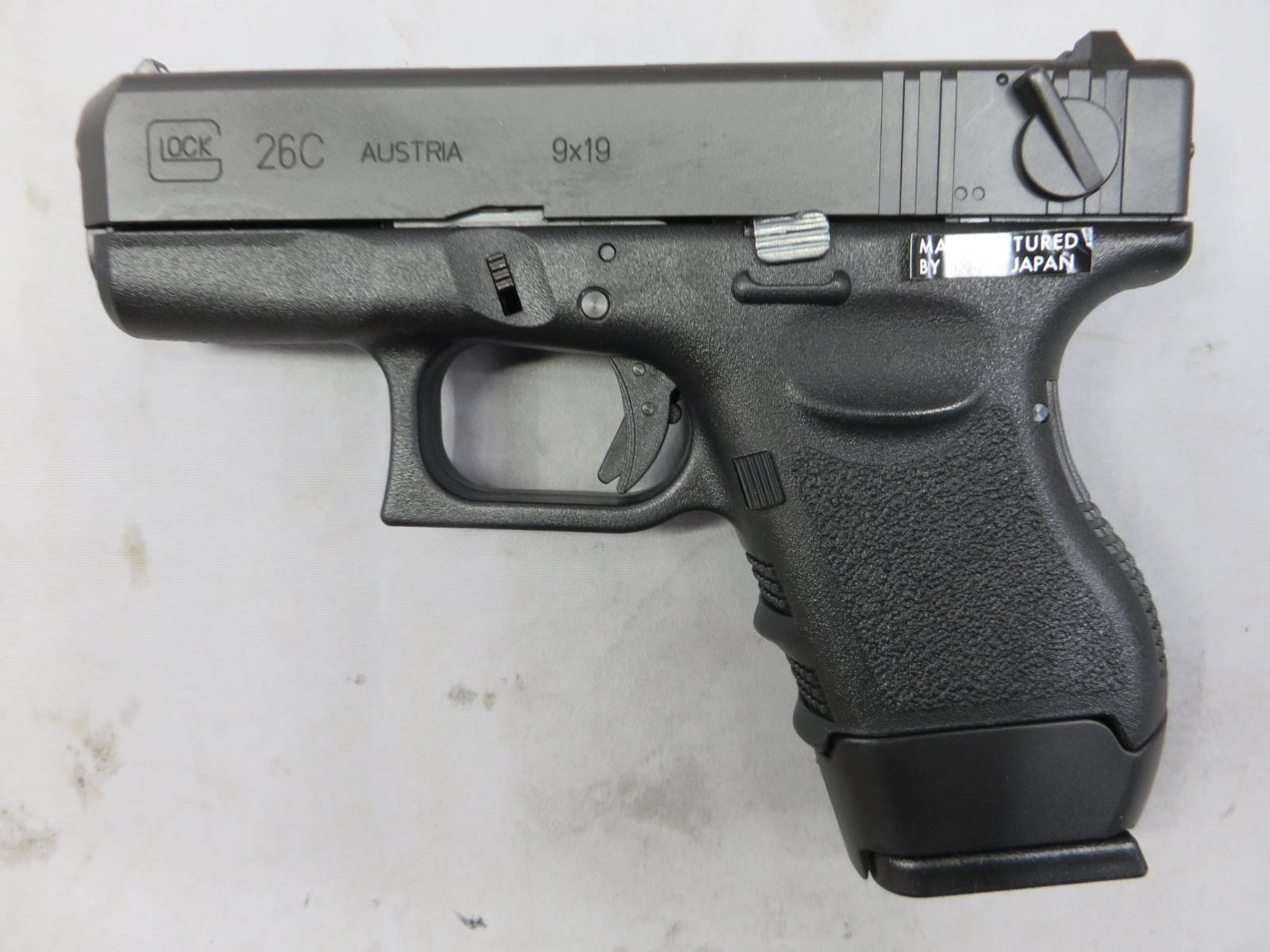 【KSC】グロック26C スライド HW　Glock26C・G26C