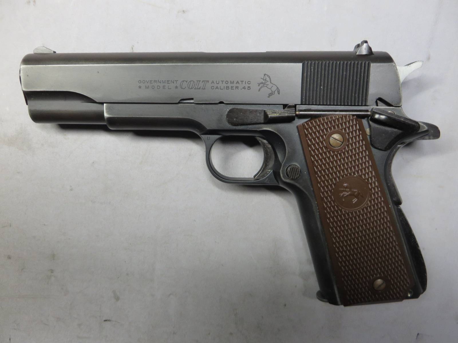 【ウエスタンアームズ】コルトガバメント Pre70 (リアルスチール)