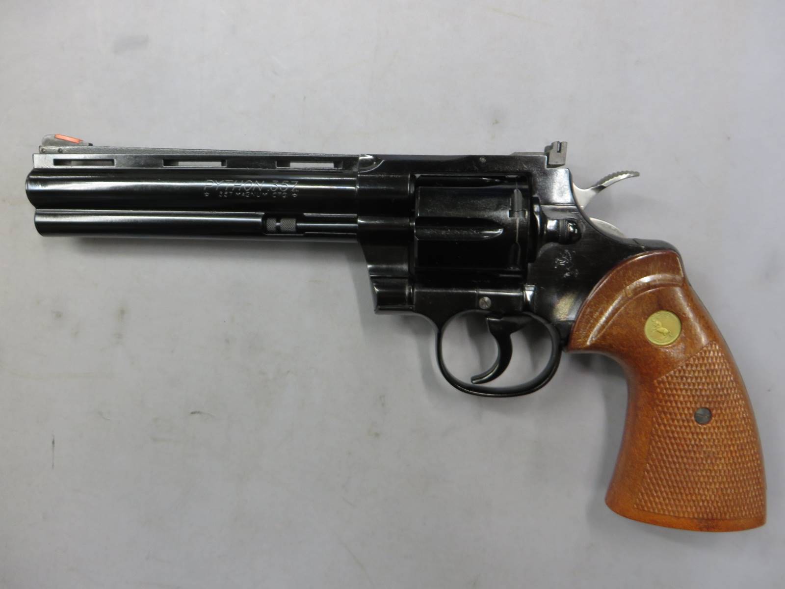 【タナカ】コルトパイソン.357mag 6in スチールジュピターフィニッシュ