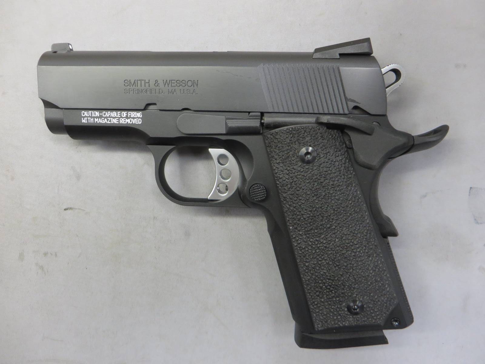 【BWC】S&W SW1911 Proシリーズ 3in エルゴ製樹脂グリップモデル モデルガン