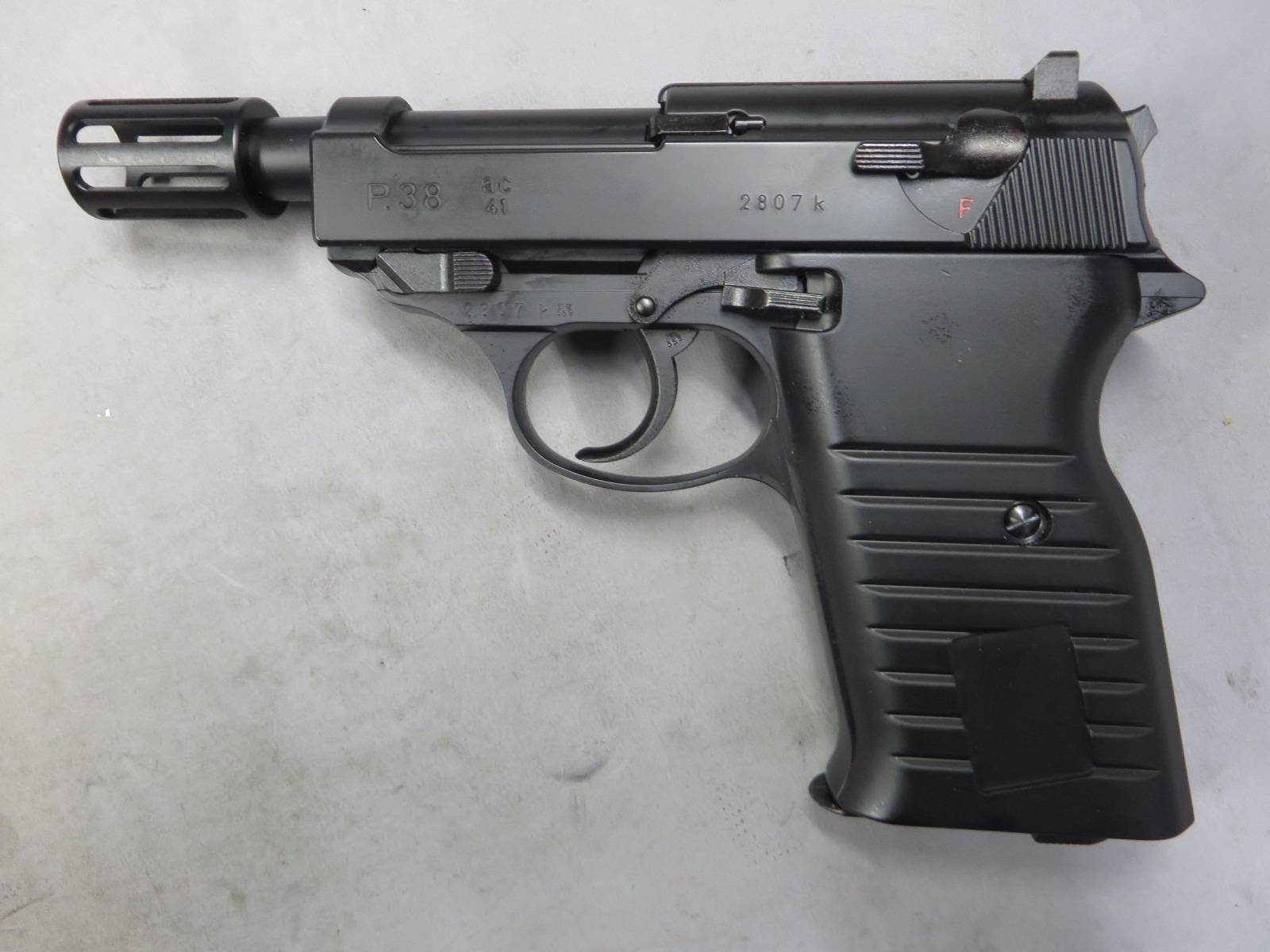 【マルゼン】ワルサーP38 デタッチャブル・P38  ac41 バレル付