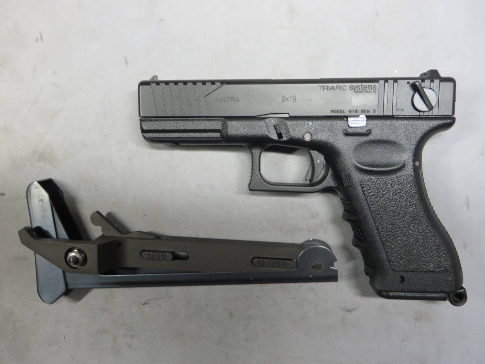 【KSC】グロック18 CQB フォールディングストック スライドHW ・G18