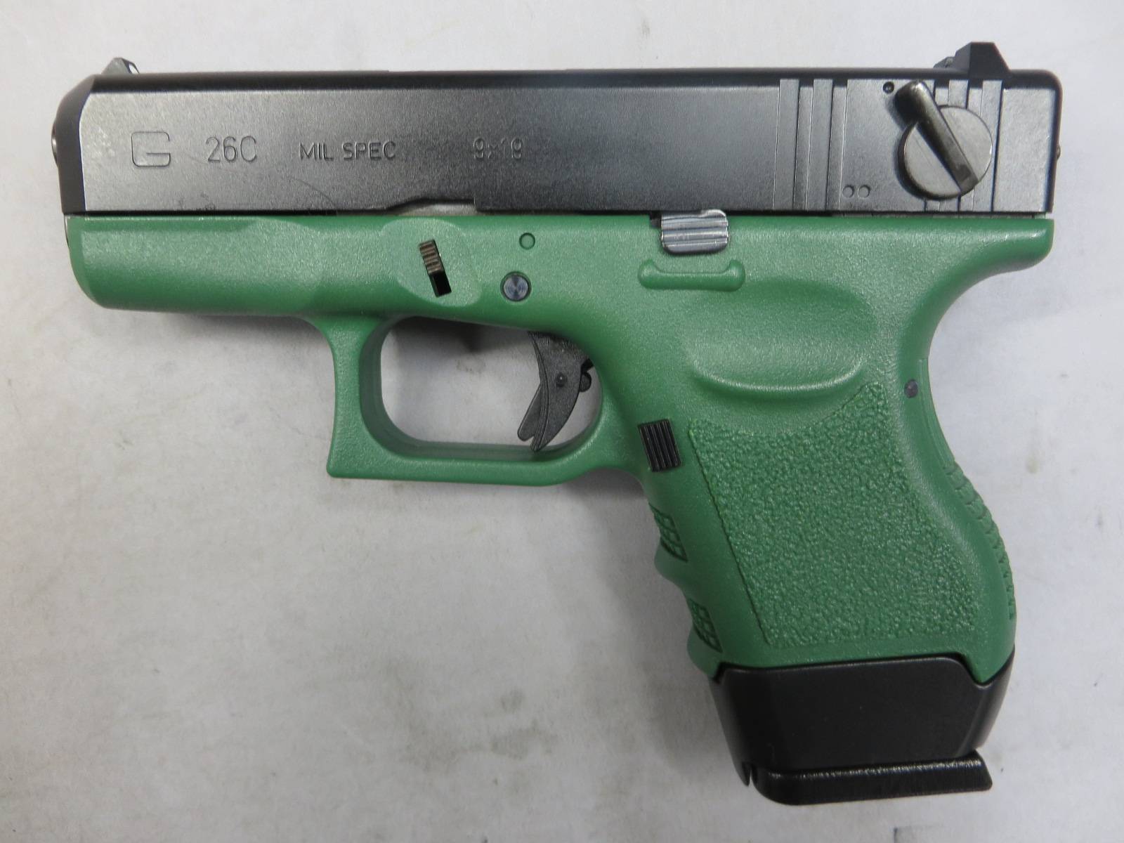 【KSC】グロック26C グリーンフレイム限定製品　G26C