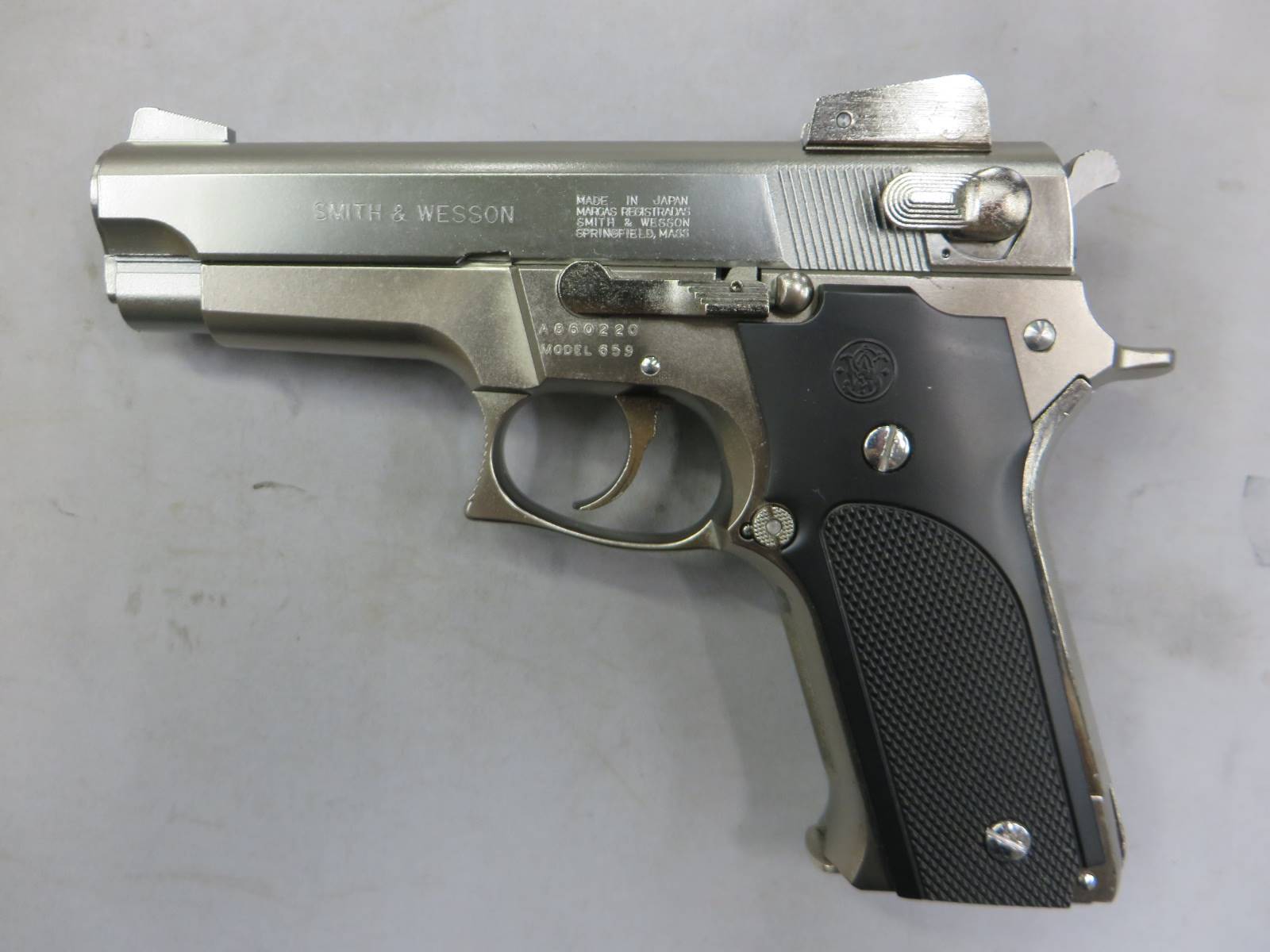 【MGC】 Model 659 HW オールシルバー モデルガン