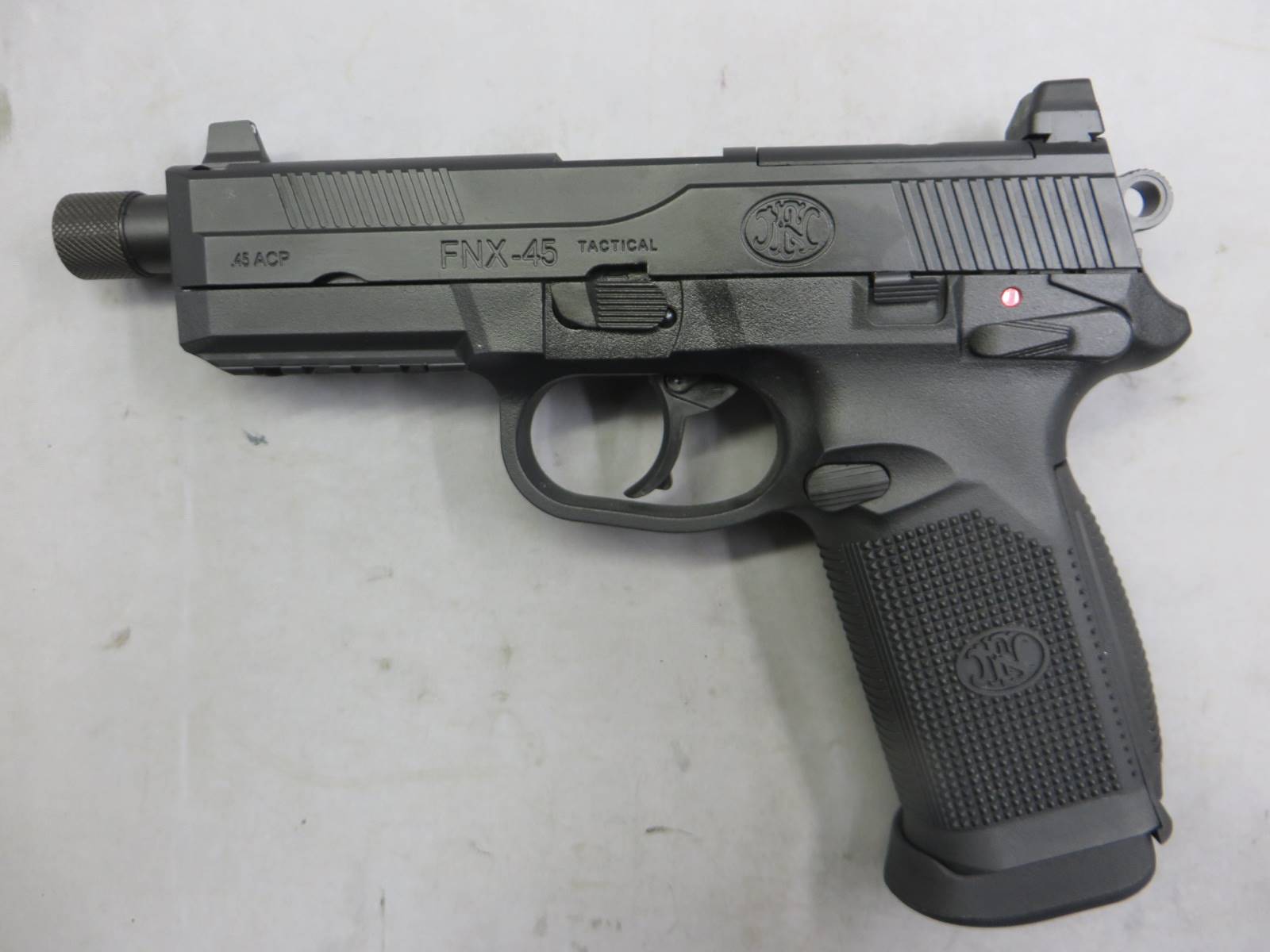 【CyberGun】FNX-45 タクティカル ブラック メタルスライド