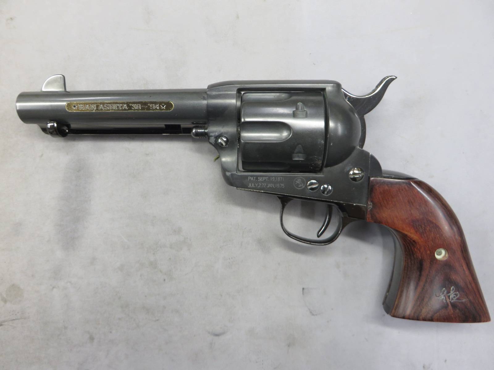 【ハドソン】コルトSAA.45 明日ラン・トリビュートモデル・ZIPPO付き　モデルガン