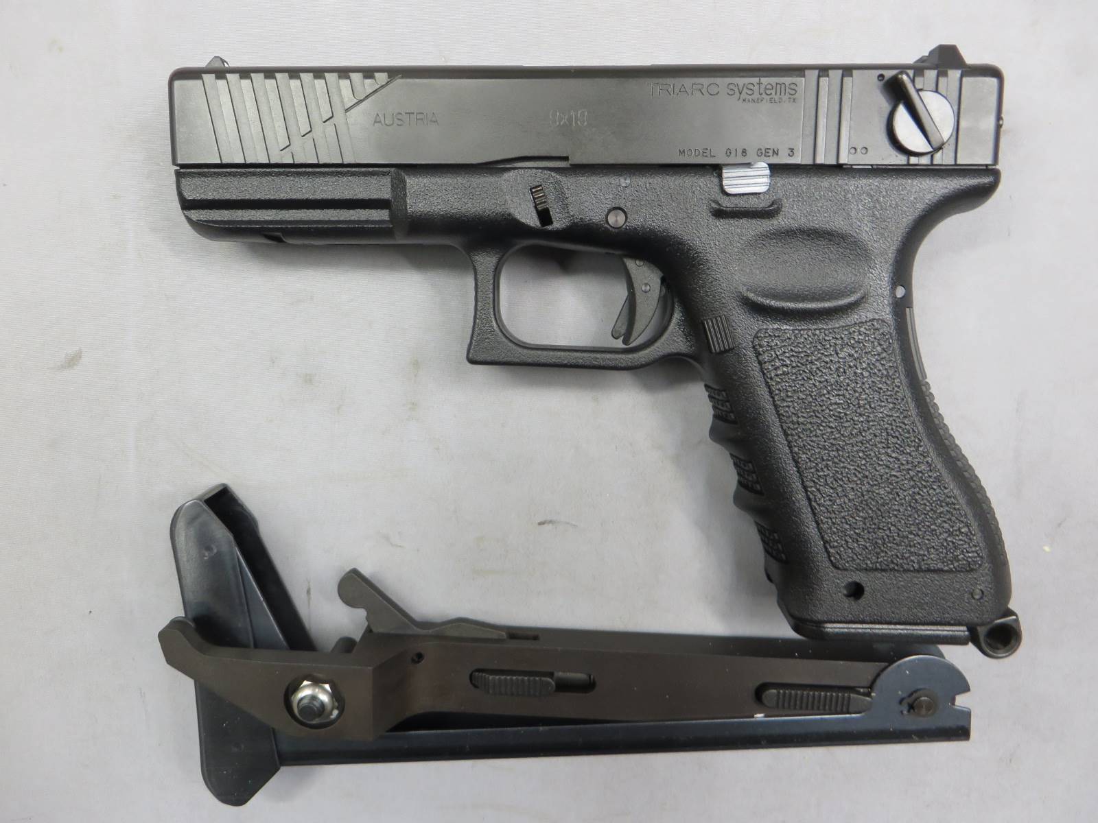 【KSC】グロック18 CQB フォールディングストック スライドHW ・G18