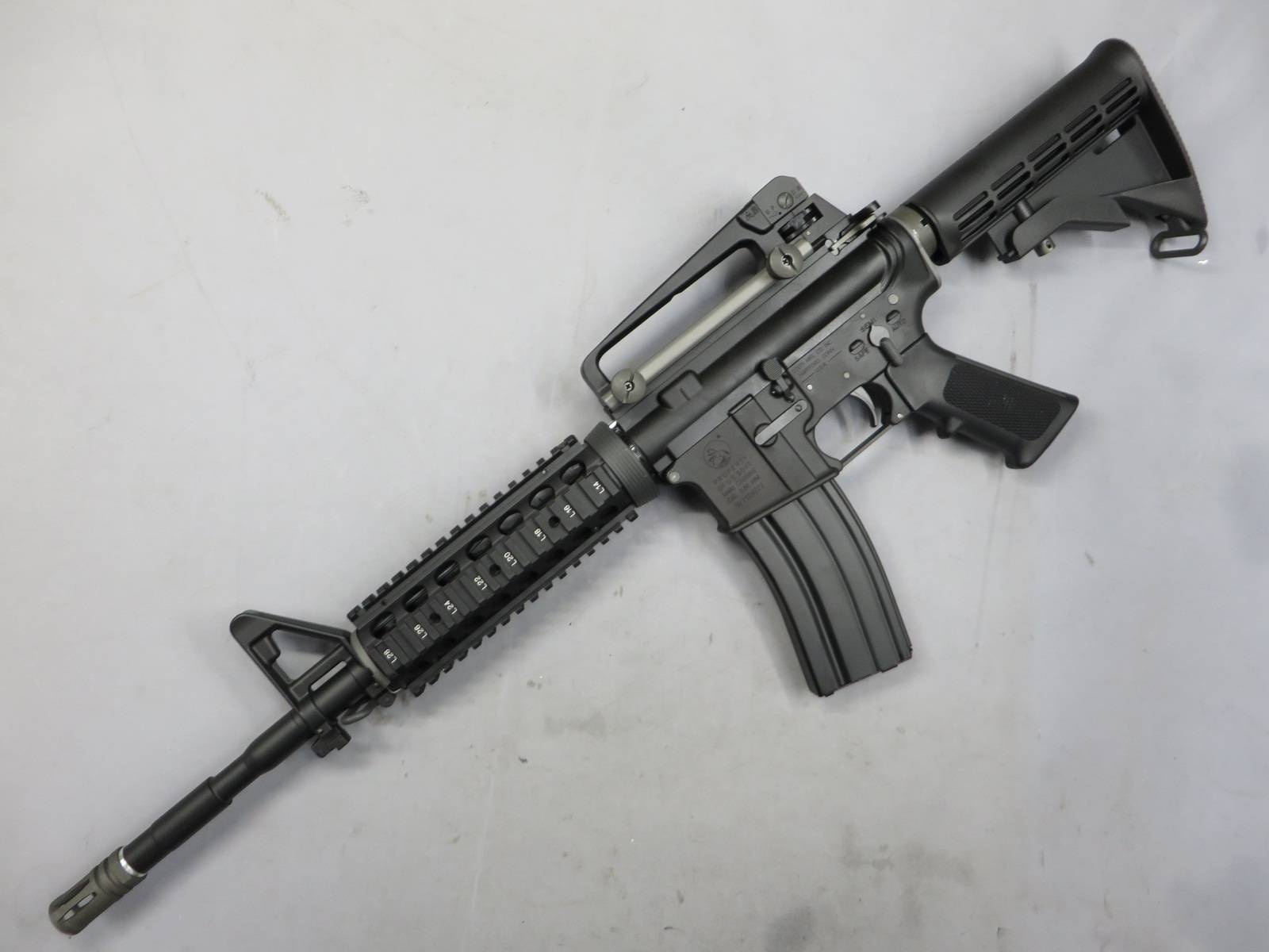 【WE】M4 RIS V3・リアル刻印 GBB