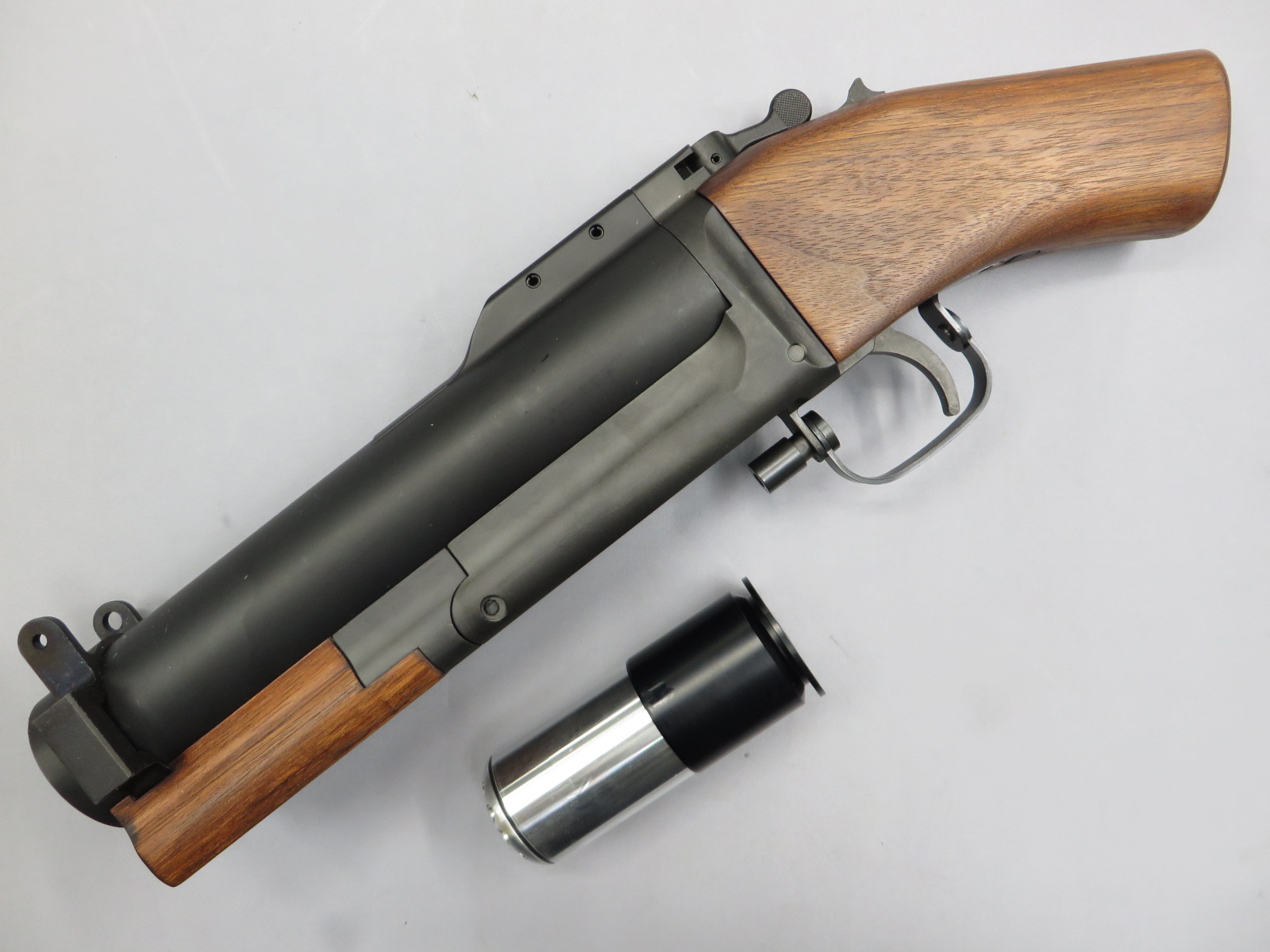 【CAW】U.S.M79 グレネードランチャー ソウドオフ 木製ストック　+　モスカート