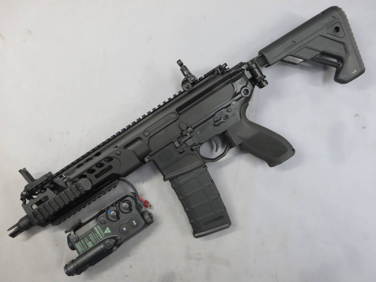 【AF】 S003 SIG MCX　SPEARLT SBR 8in KESTREL V12 　電動ガン