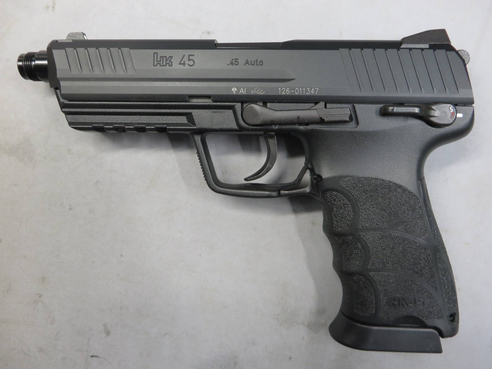 【KWA】H&K HK45・デトネーター メタルスライド・サイレンサー対応アウターバレル