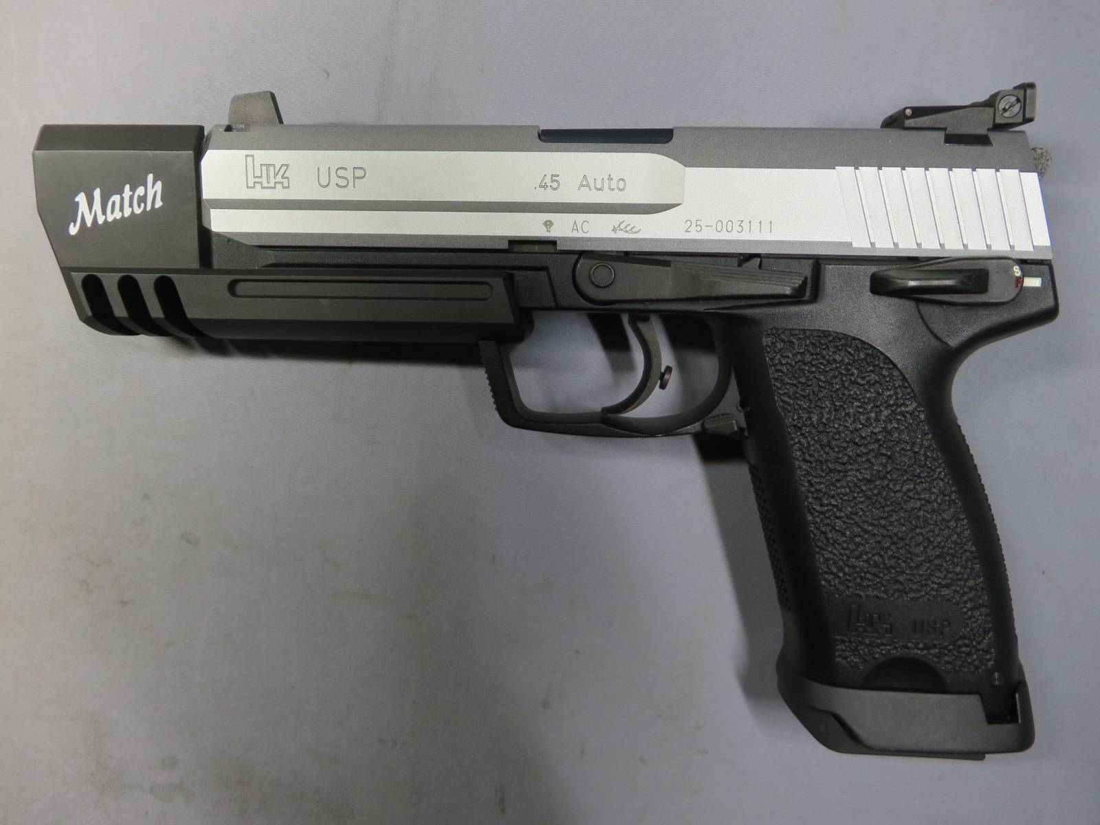 【KSC】H&K USP.45 Match マッチ SYSTEM7・メタルスライド