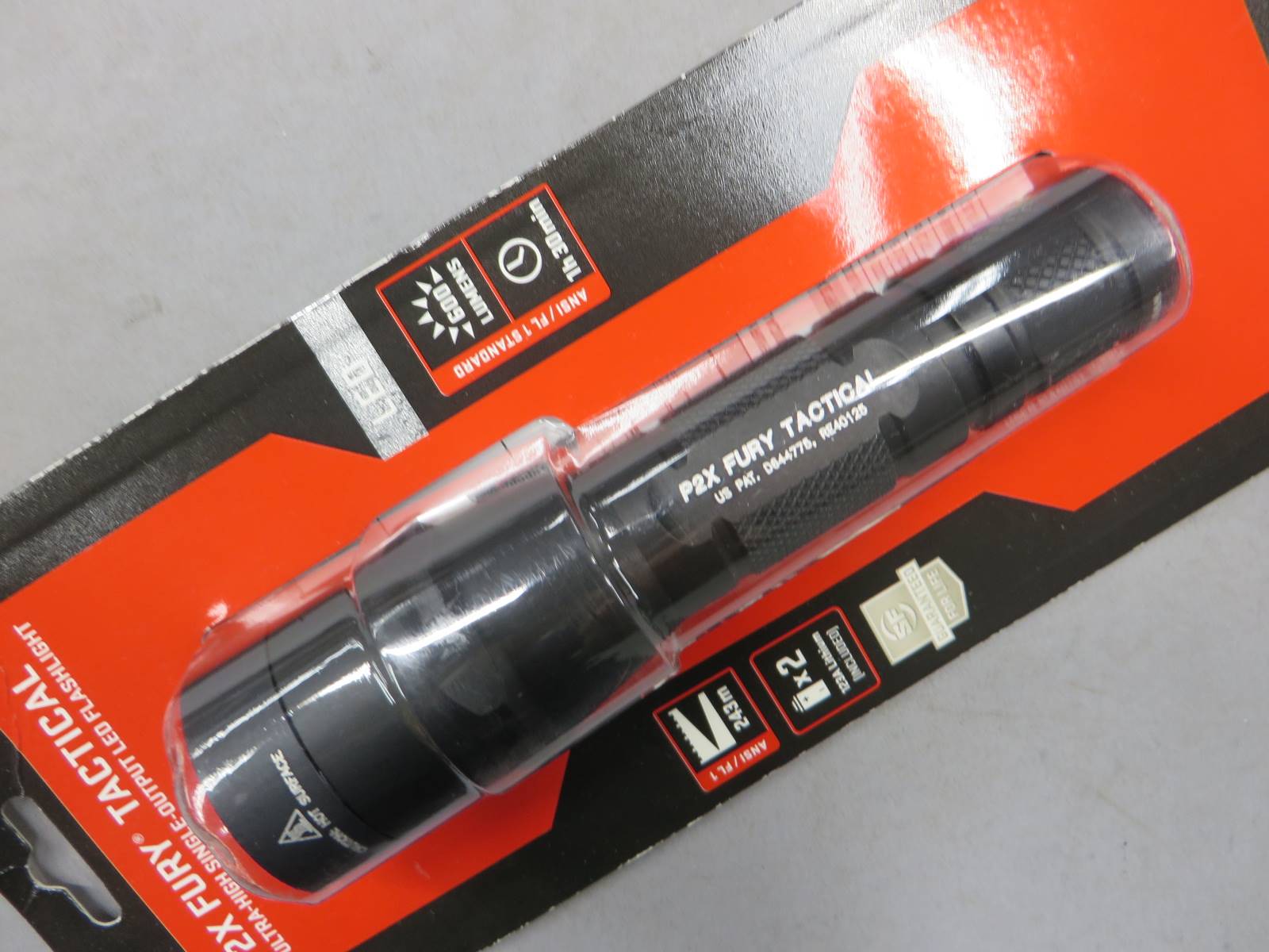 【SUREFIRE】P2X FURYタクティカル・Model P2XT-A