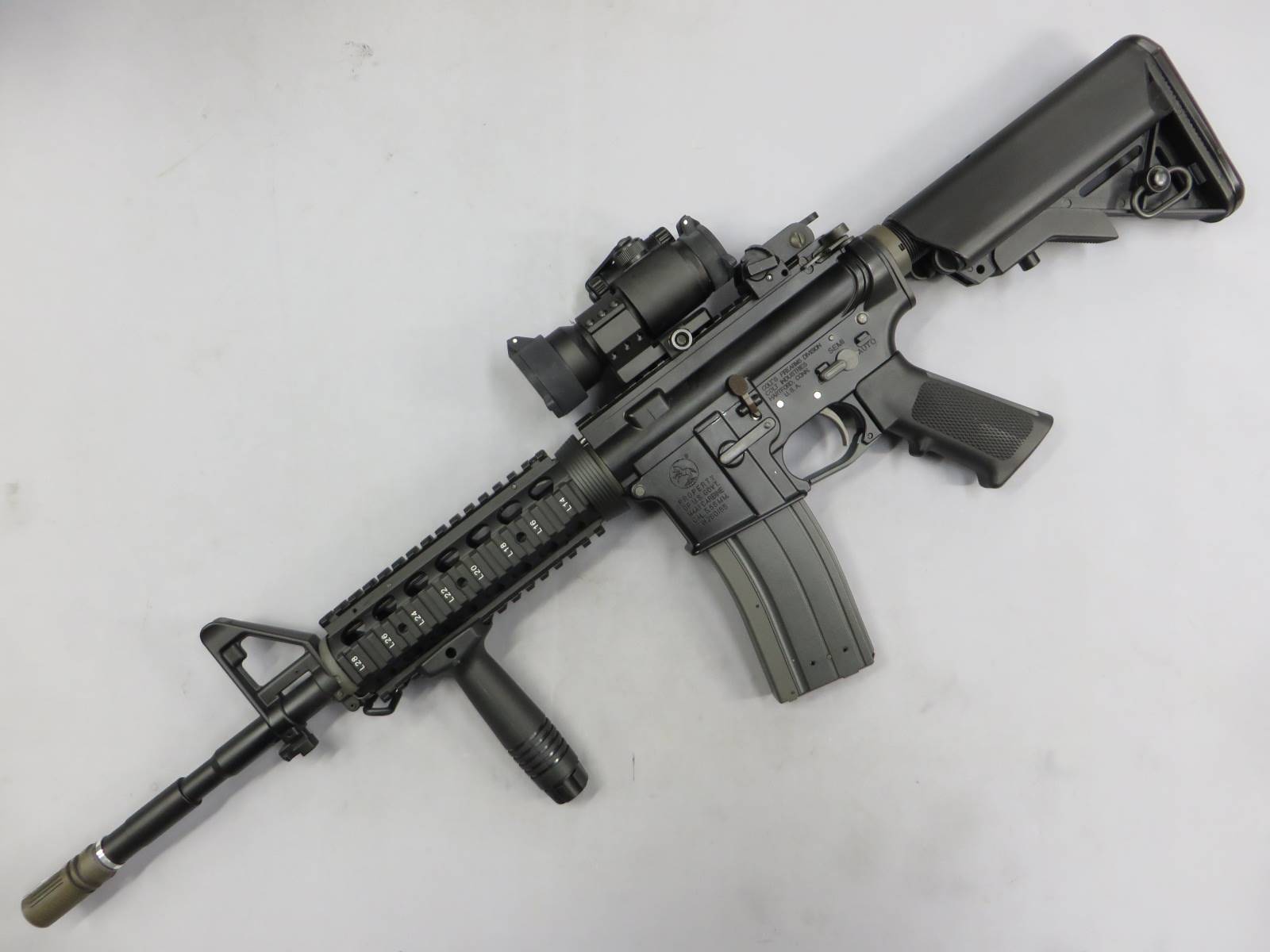 【ウエスタンアームズ】M4A1 フルメタルカスタム SOPMOD Ver.2014