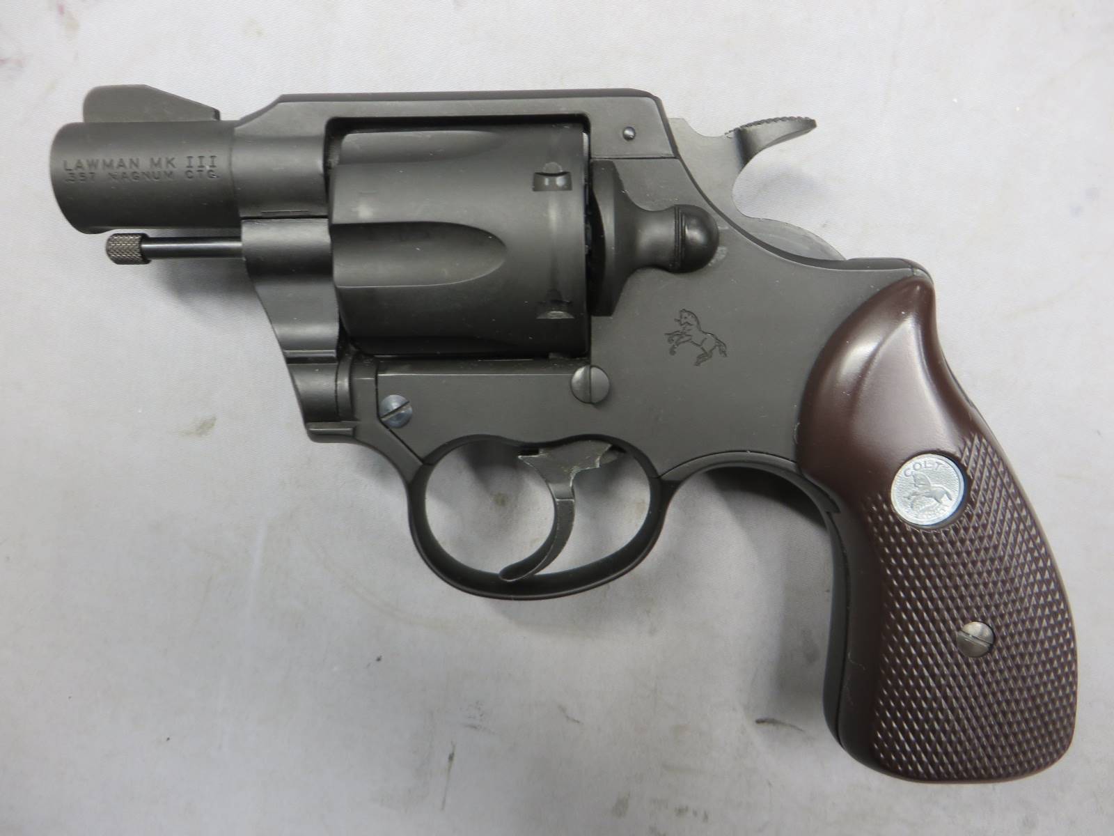 【CAW】コルトLAWMAN CLASSIC 2in HW　モデルガン