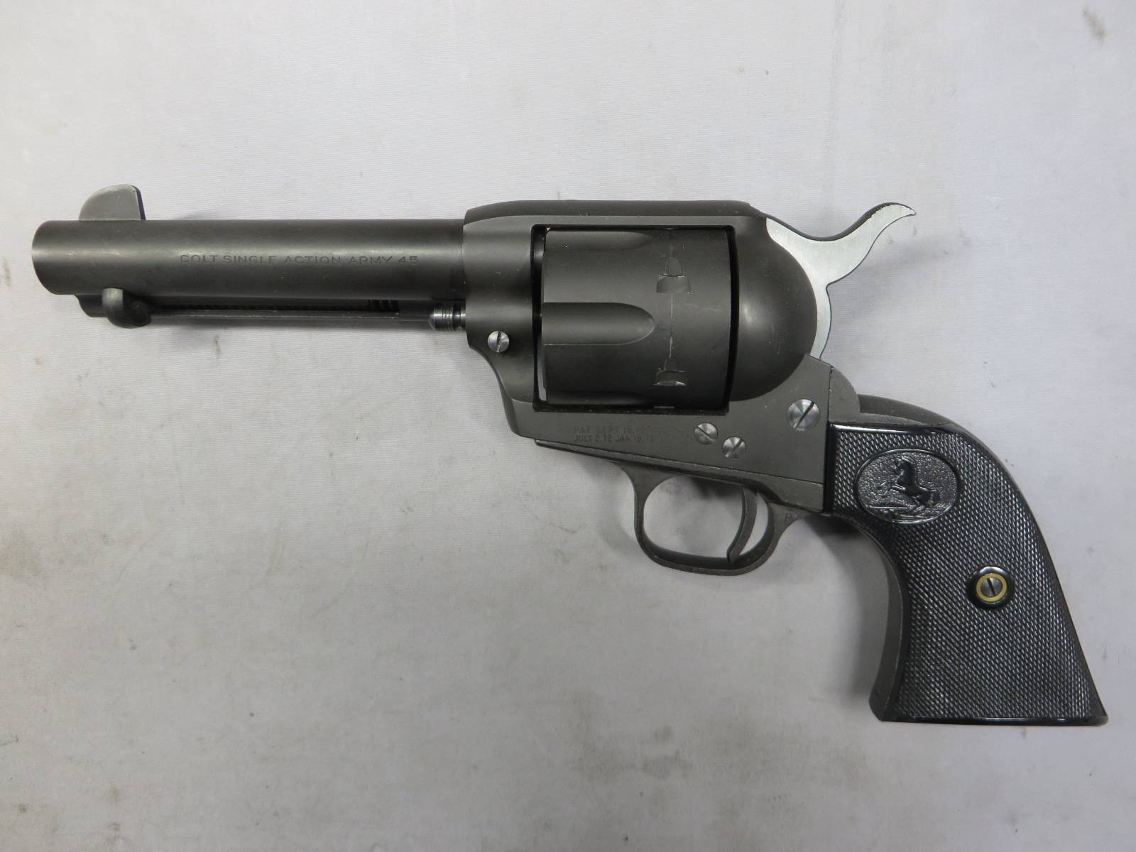 【CAW】コルト SAA.45 2nd シビリアン HW モデルガン・C-Tec ダミーブレット