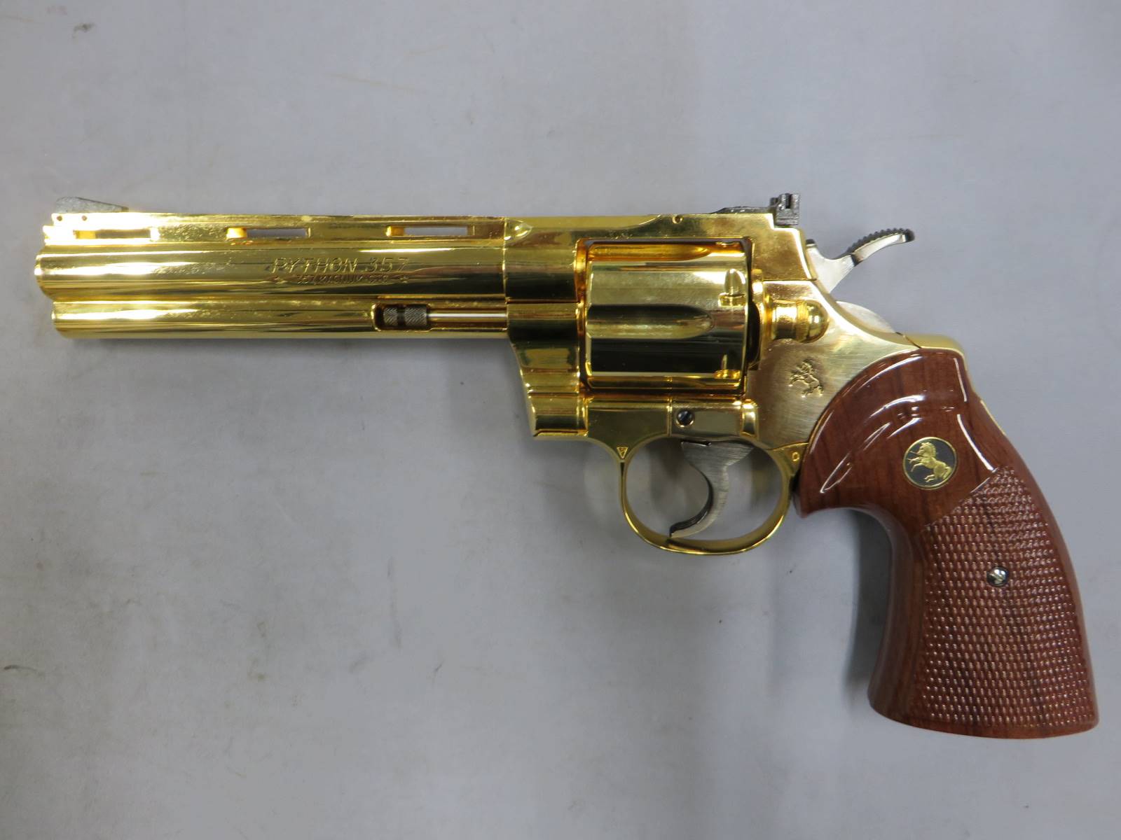 【コクサイ】ニュー コルト パイソン 6in No.36 SMG  金属モデルガン
