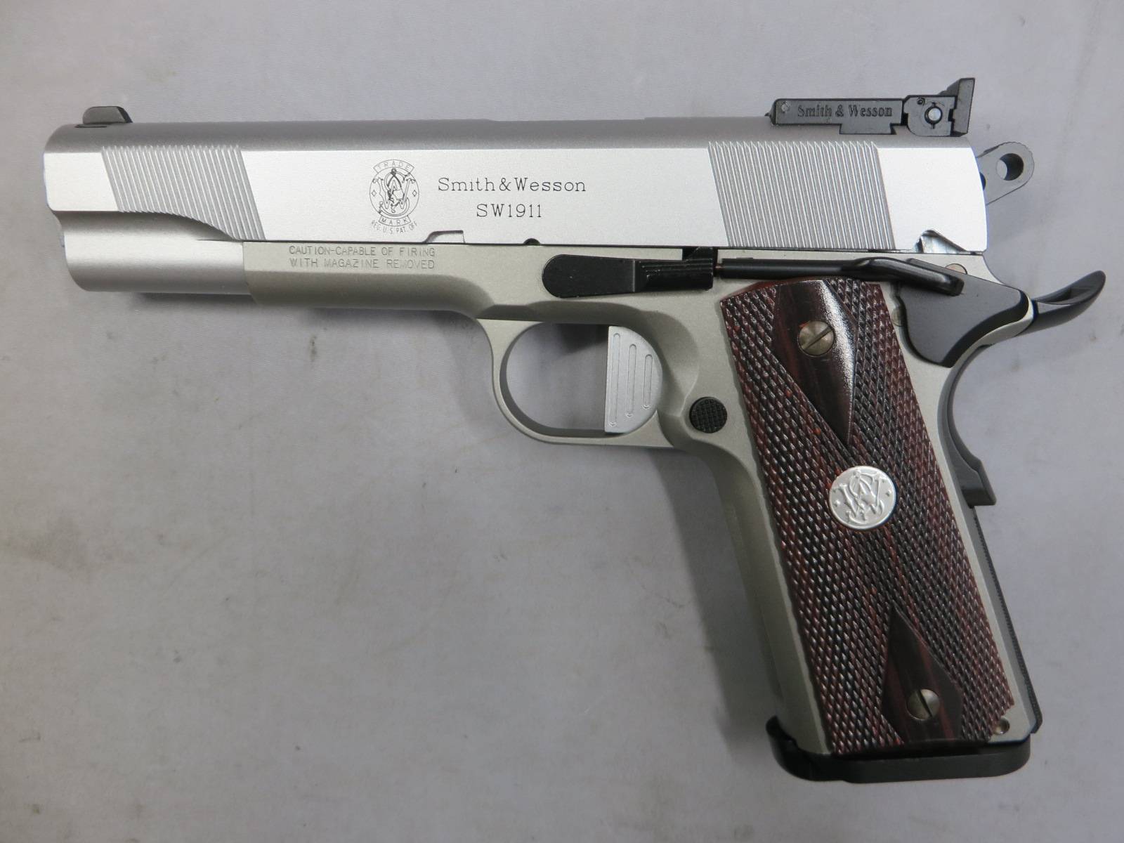 【ウエスタンアームズ】SW1911 DK ダグケニック Ver.3 オールシルバー