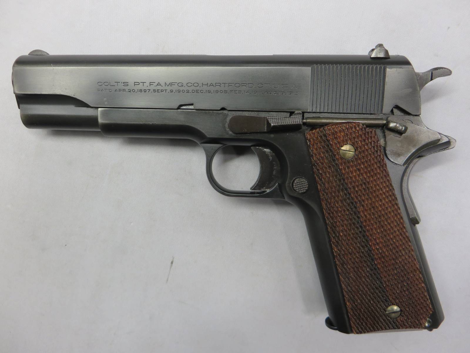 【ウエスタンアームズ】コルトM1911 コマーシャルDX リアルスチールフィニッシュ