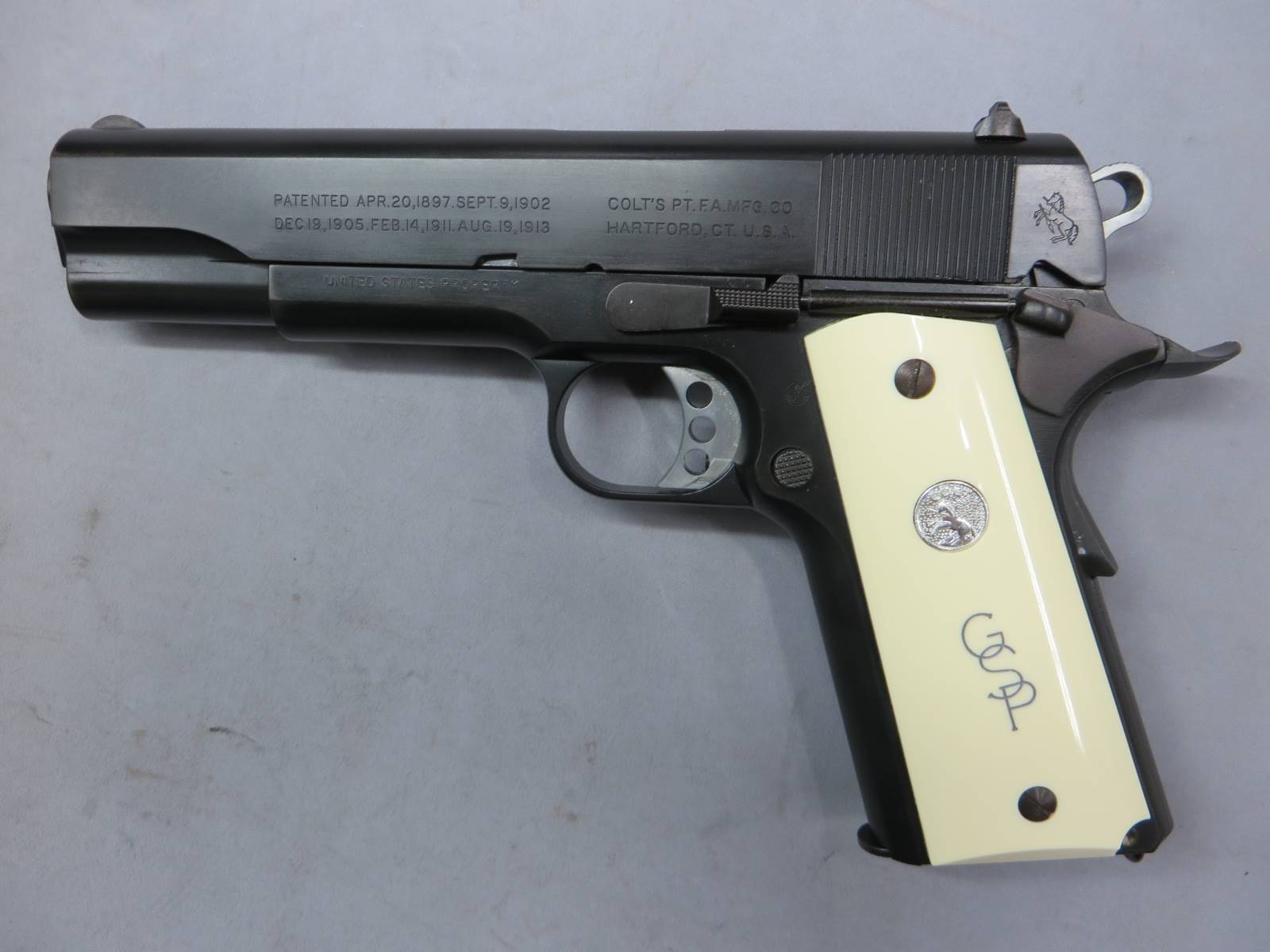 【ウエスタンアームズ】コルトM1911 GIジョー パットン・カスタム