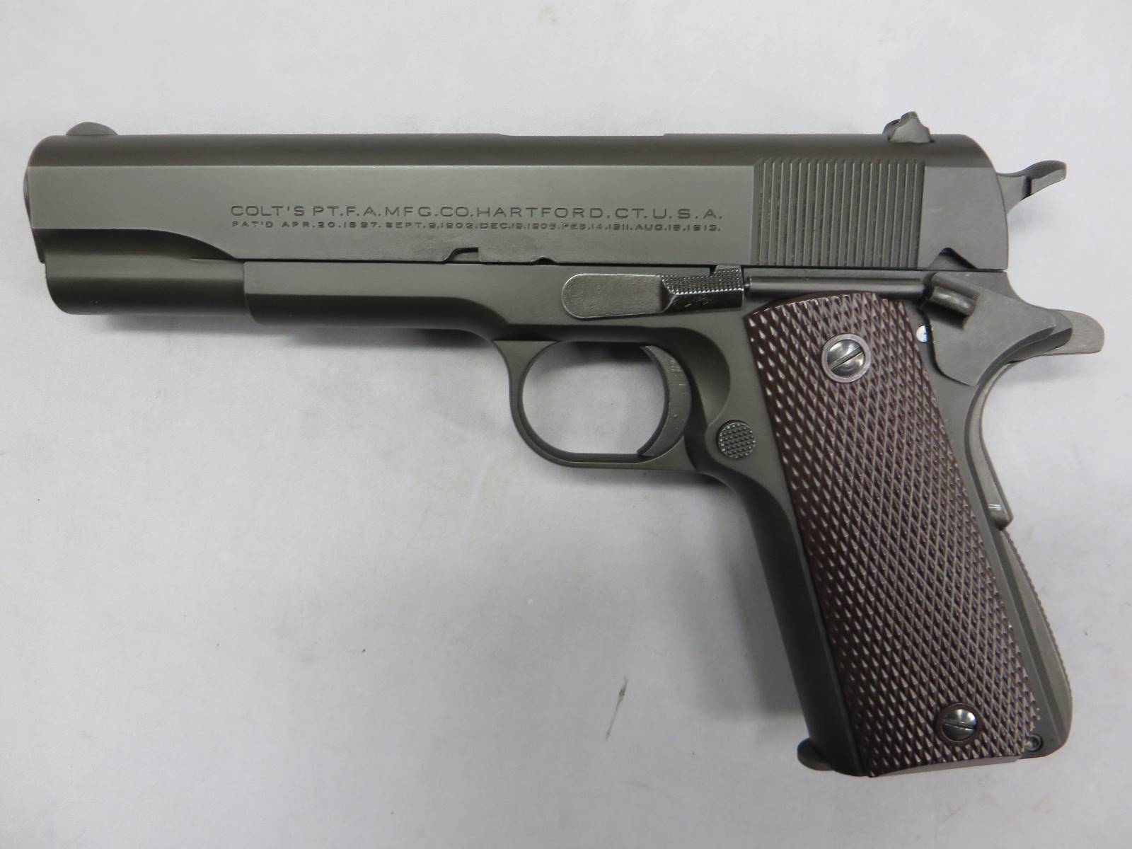 【CAW】 戦前型 コルト ナショナルマッチ HW モデルガン