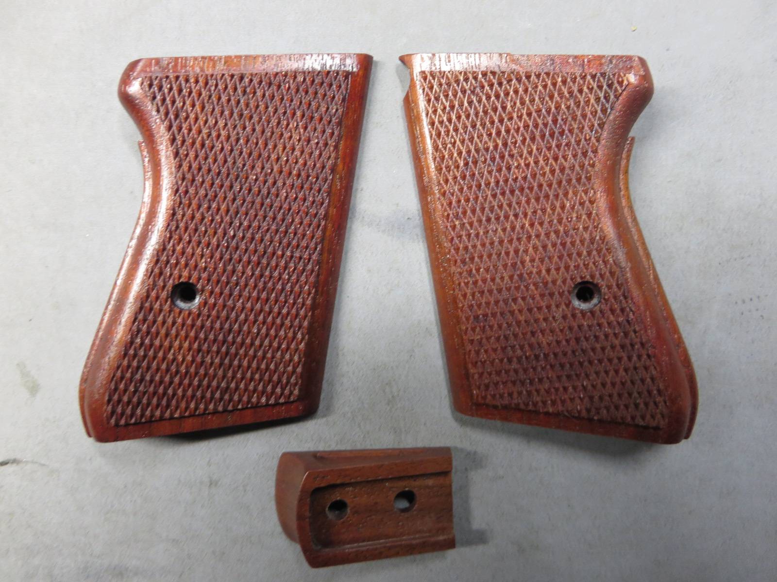 【If-Product】PPK （マルゼン製）木製グリップ + マガジンボトム