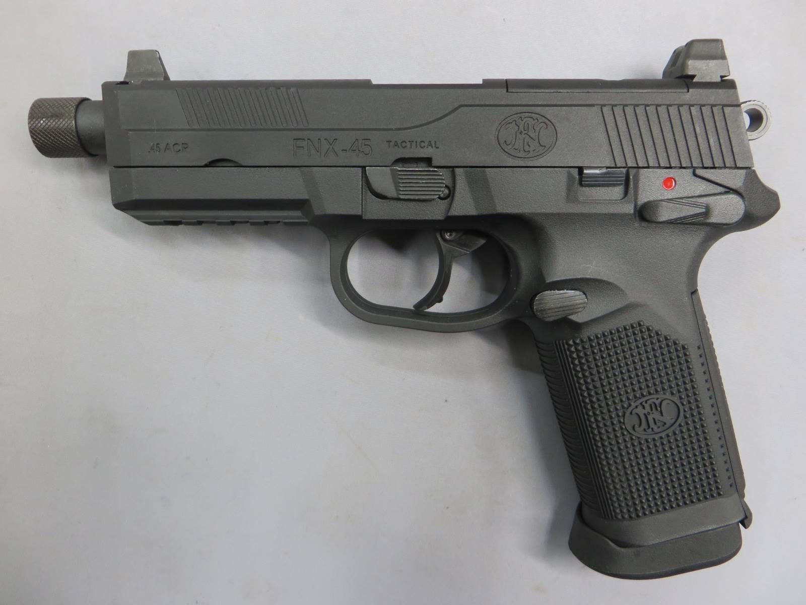 【CyberGun】FNX-45 タクティカル ブラック メタルスライド