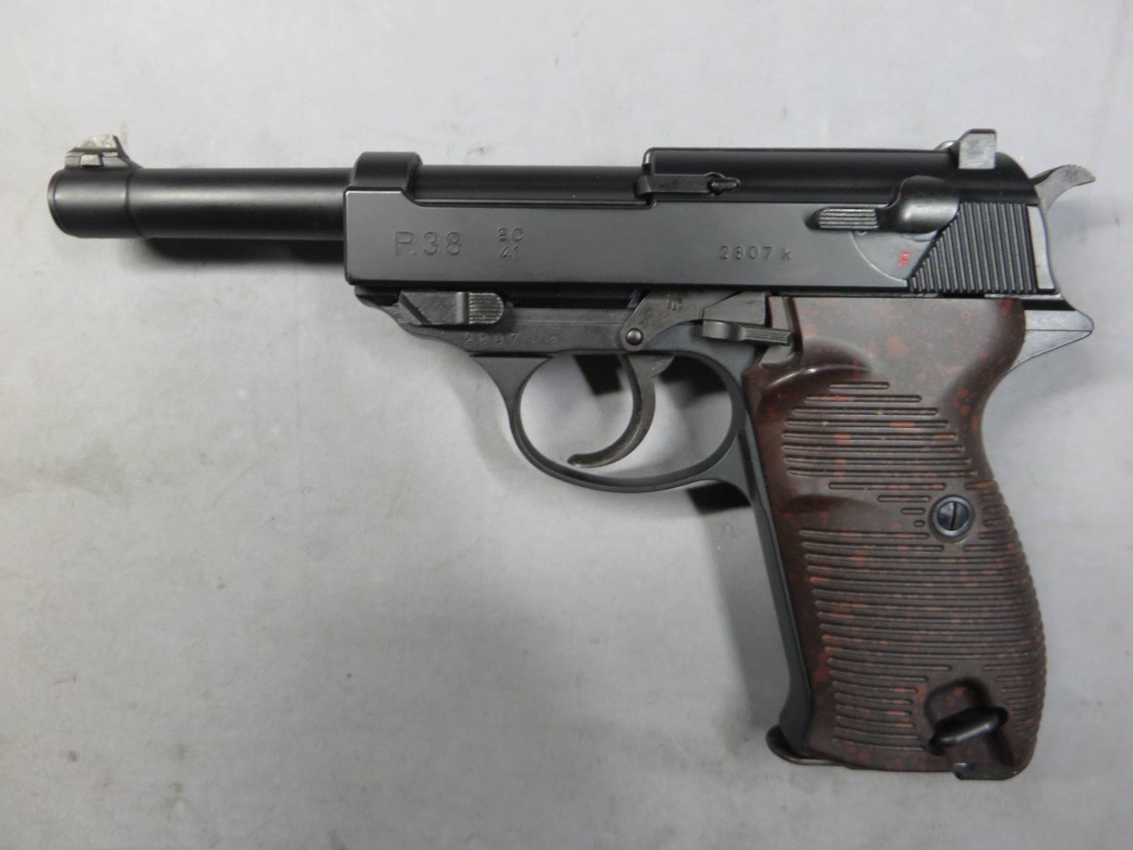 【マルゼン】ワルサーP38 ブラック