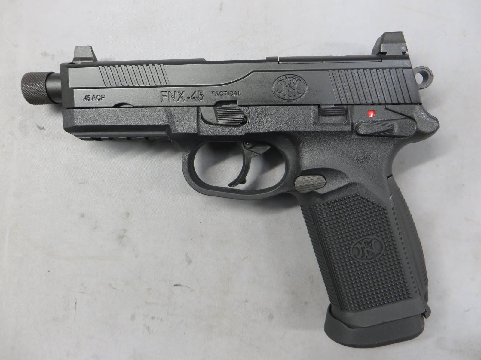【CyberGun】FNX-45 タクティカル ブラック メタルスライド