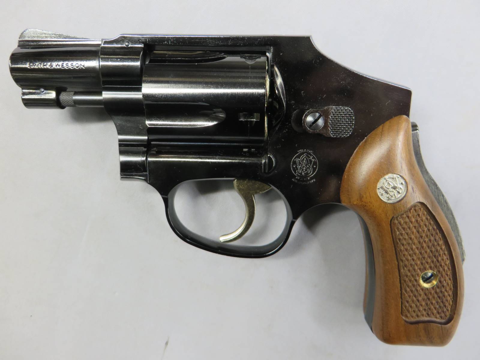 【タナカ】S&W M40 2in センチニアル スチールジュピターフィニッシュ / +Weight木製グリップ付き