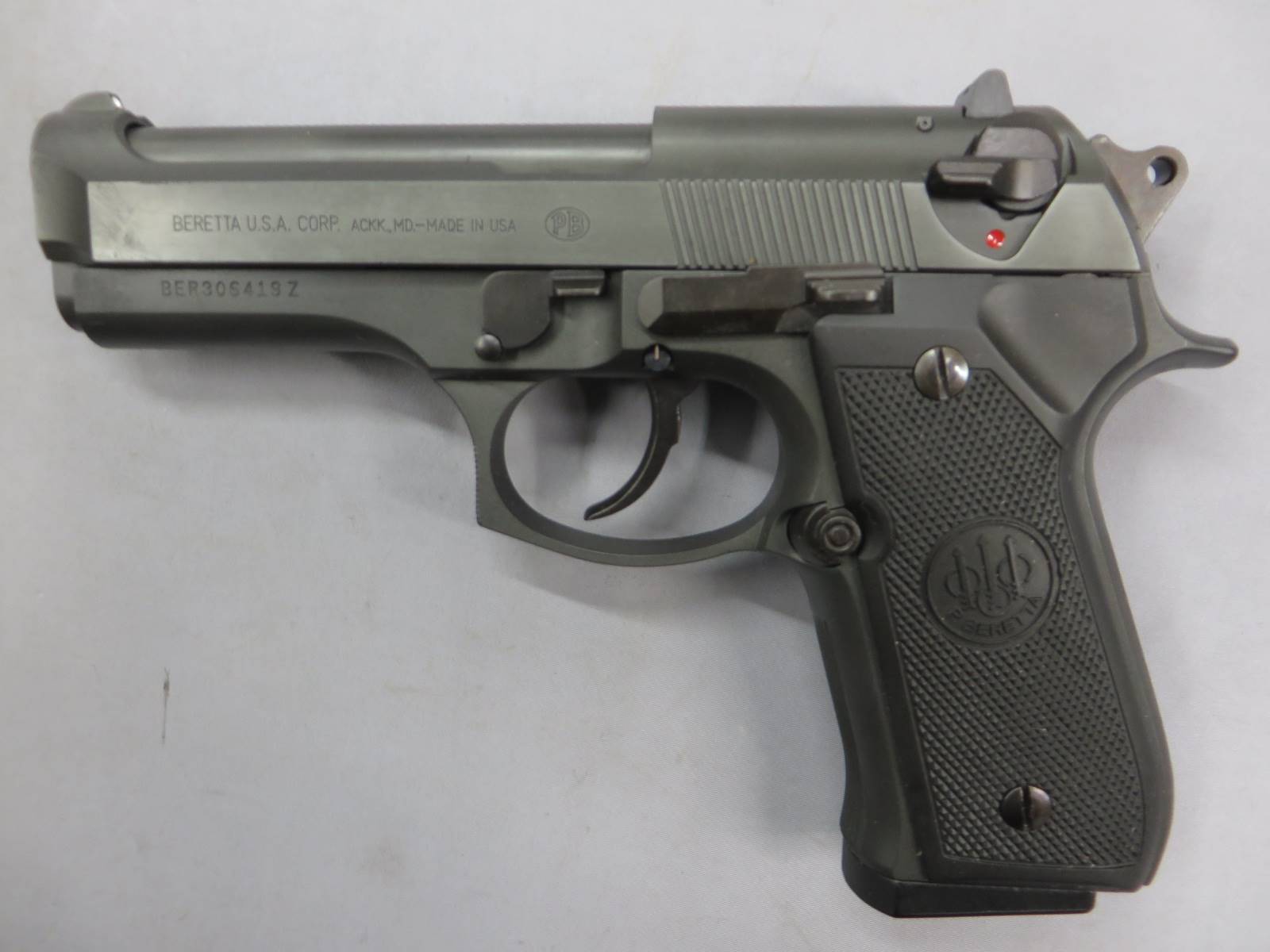【ウエスタンアームズ】ベレッタM92FS センチュリオン カーボンブラックHW