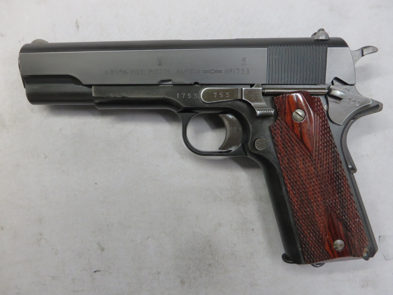 【ウエスタンアームズ】コングスベルグ M1914 リアルスチールフィニッシュ