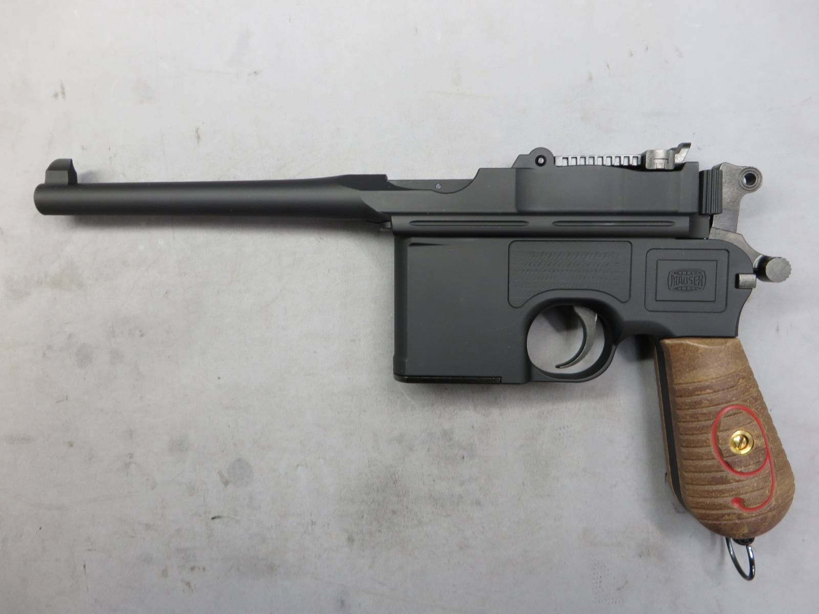 【Action】モーゼル C96 RED9 マットブラック ダミーカート　モデルガン