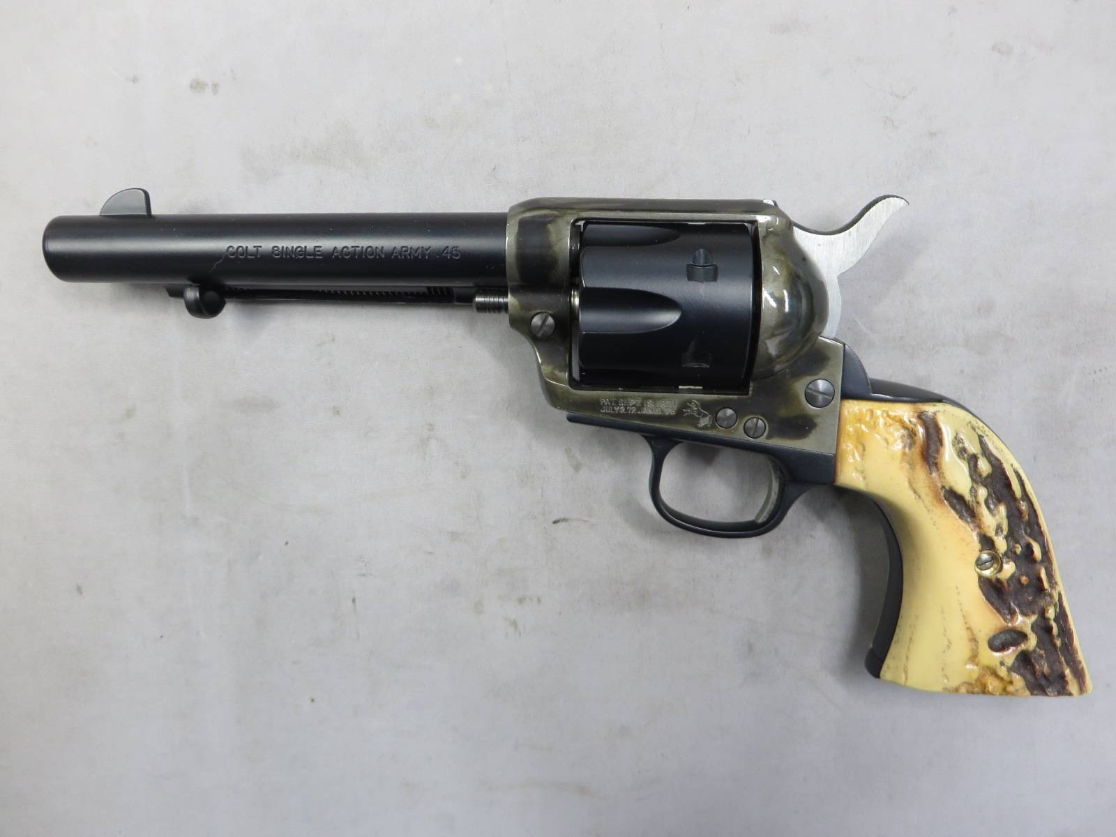 【ハートフォード】SAA.45 キャバルリー HW ブルーブラック モデルガン
