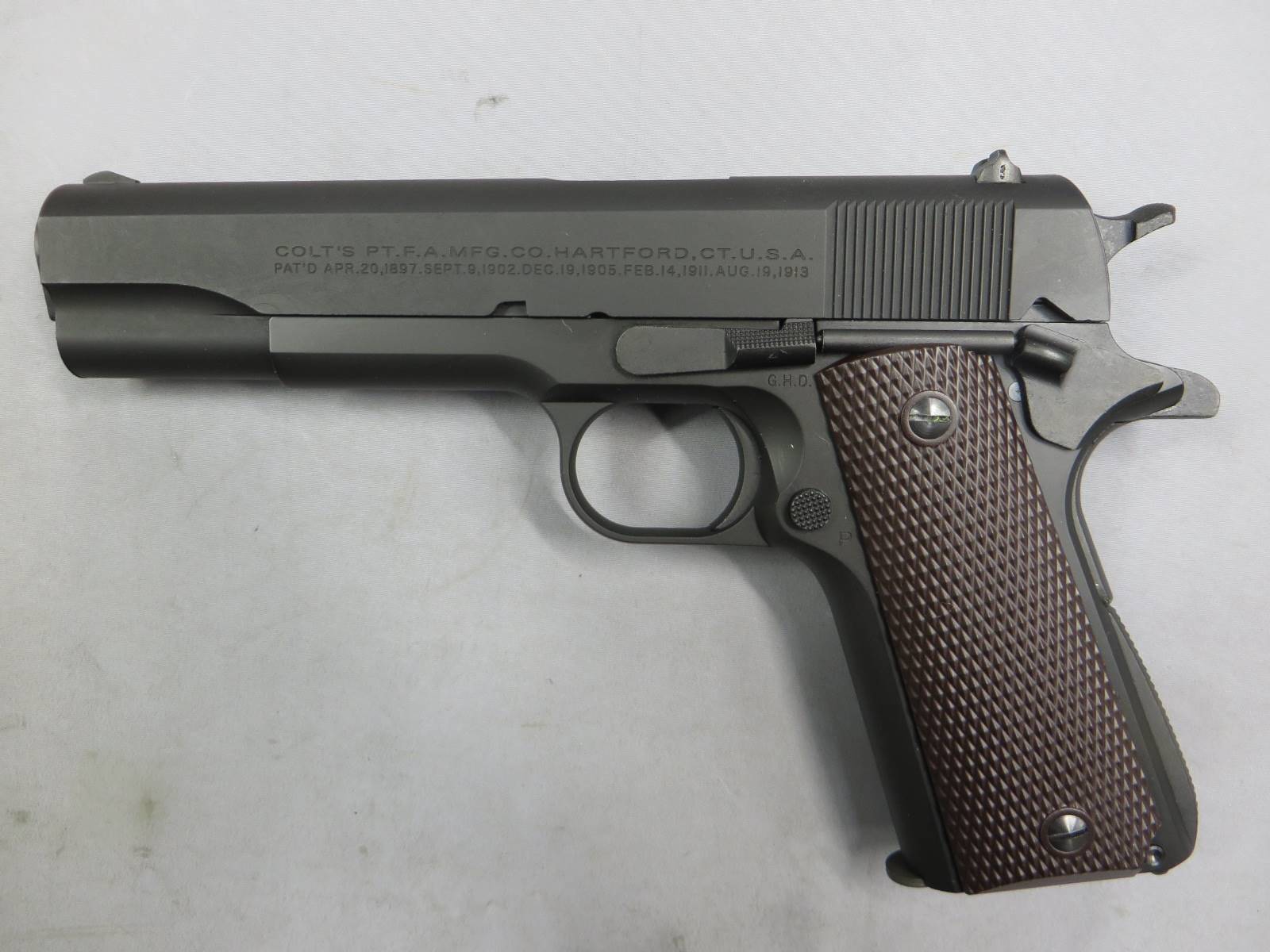 【CAW】 U.S.Army M1911A1 コマーシャルミリタリー HW モデルガン